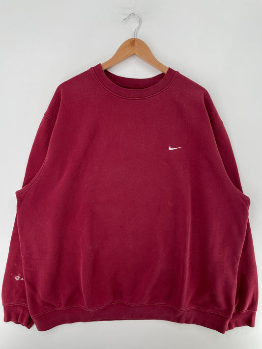 00’ NIKE MINI SWOOSH Size XXL Vintage Sweat-shirt / G4539S