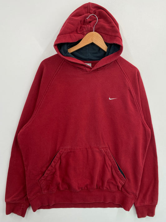00’ NIKE MINI SWOOSH Size L Hoodie Sweat-Shirt / G5795S