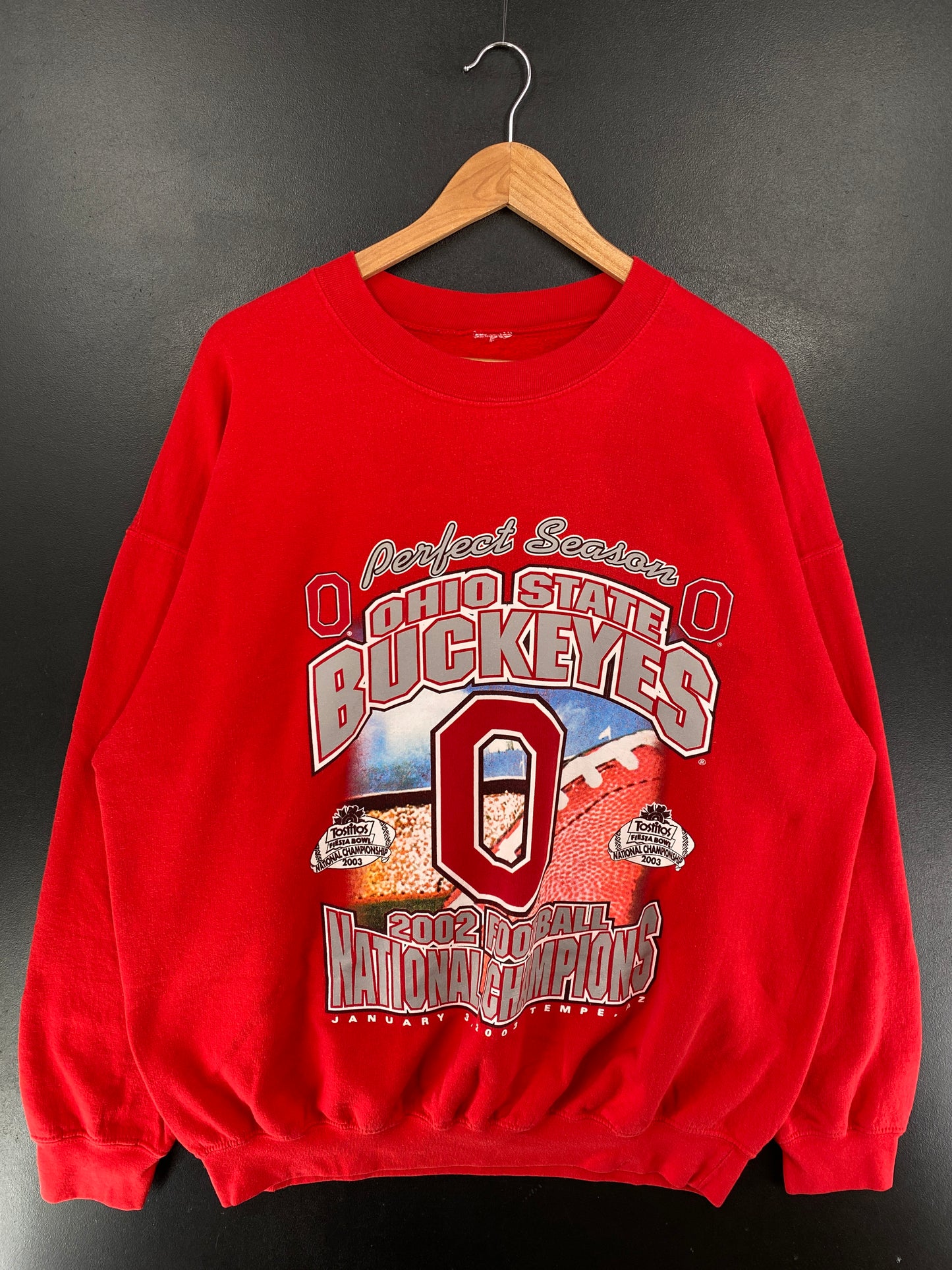90’s OHIO STATE BUCKEYES Size No tag Approx. XL College Sweat-shirt / G5807S
