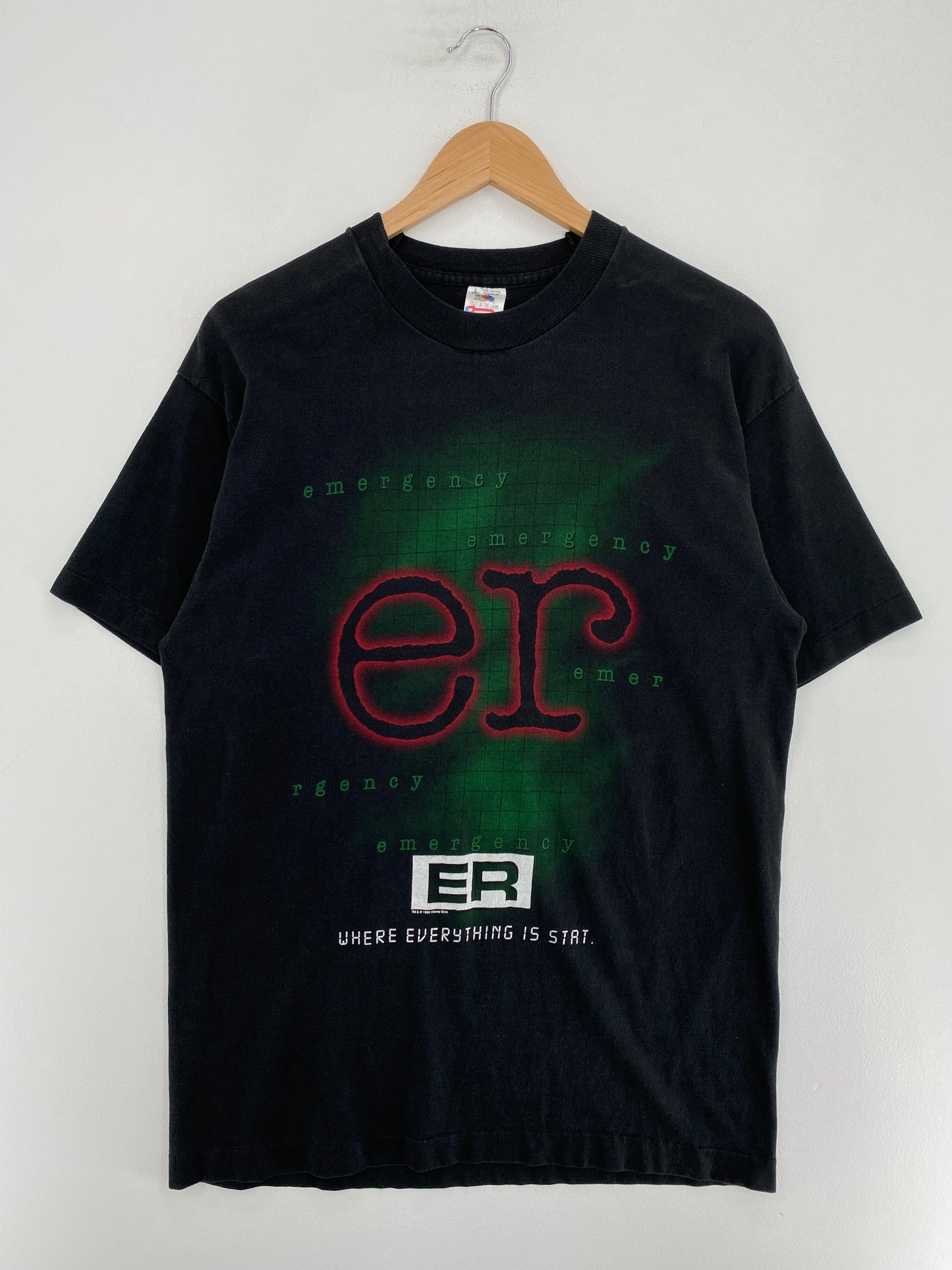 1995 ER Made in USA Size L Vintage TV Drama T-shirt / G1960T