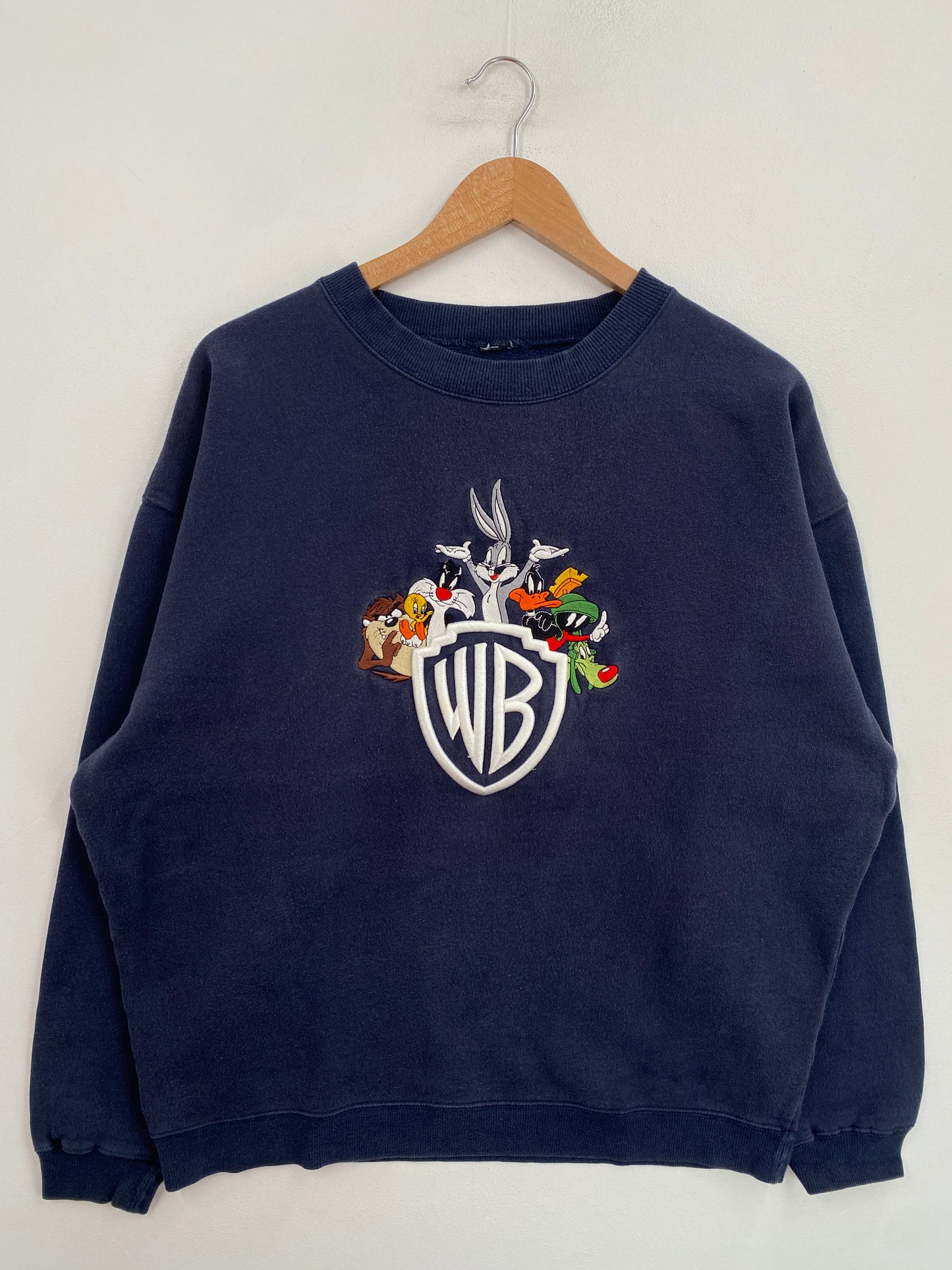 Vintage LOONEY TUNES Size No Tag (Approx.L) Sweat-shirt / G5850S