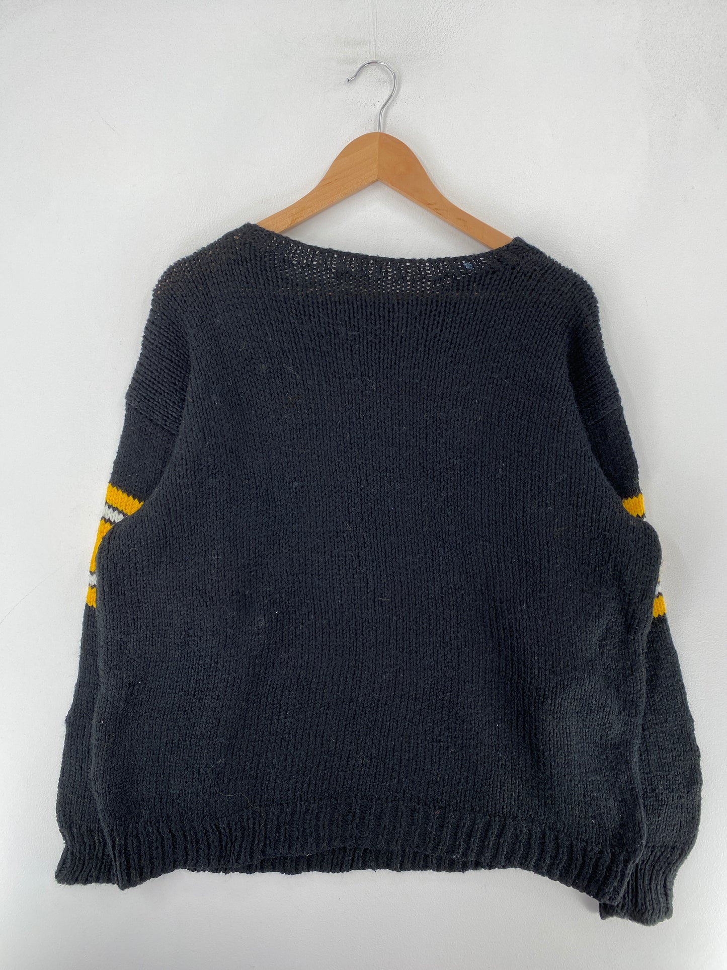 90’s STEELERS Size Approx.XL Wool Knit Sweater / F6773K