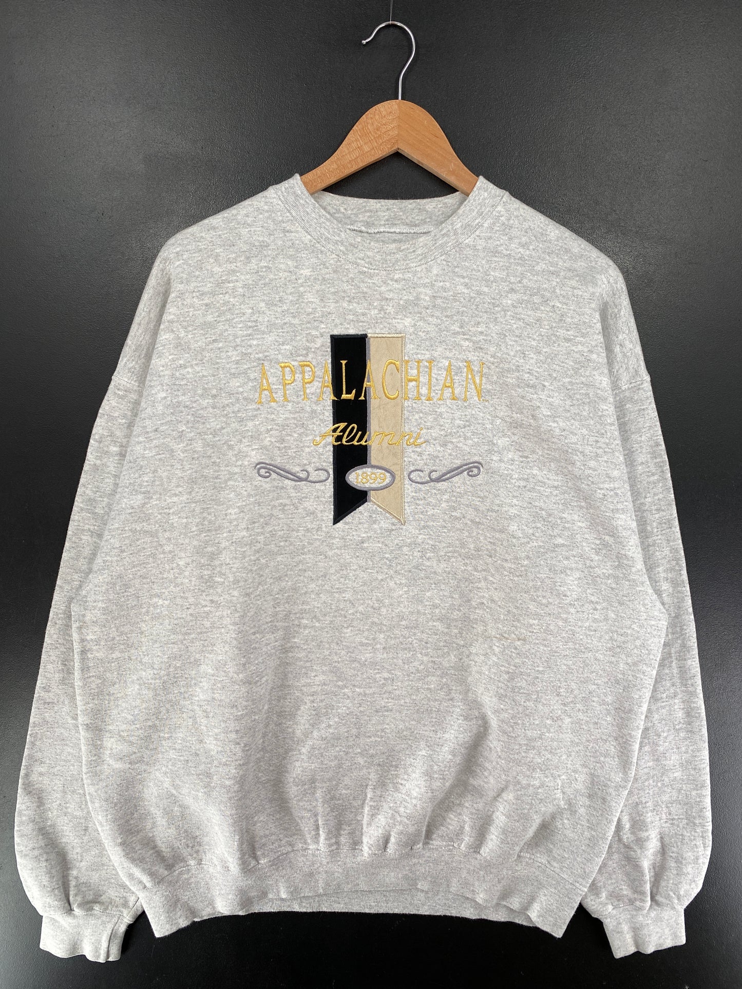 90's APPALACHIAN Made in USA Size XL Vintage College Sweat-shirt / G5865S