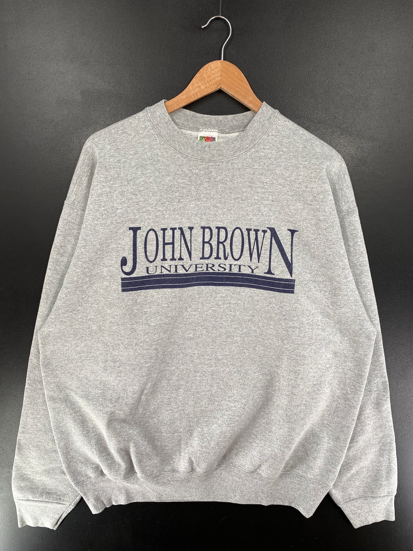 90's JOHN BROWN Made in USA Size XL Vintage College Sweat-shirt / G5867S