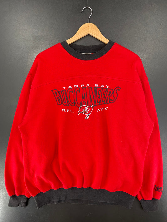90’s TAMPA BAY BUCCANEERS Size L Vintage NFL Sweat-Shirt / G4881S