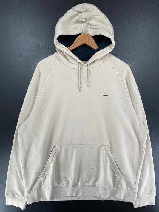 00’ NIKE MINI SWOOSH Size XL Vintage Hoodie Sweat-shirt / G5885S
