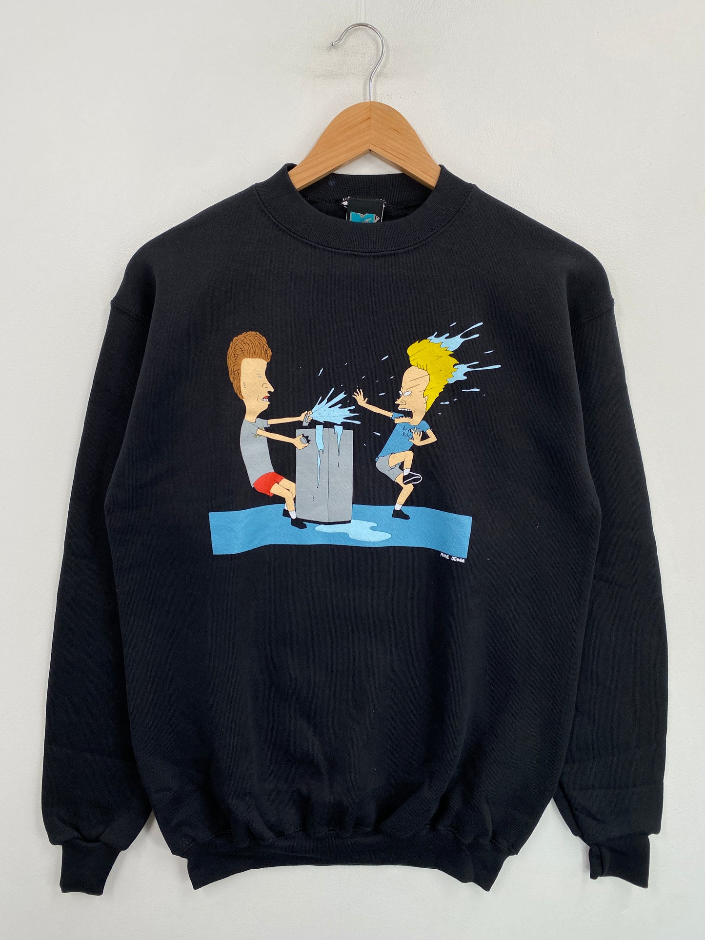 90's Mint Condition BEAVIS AND BUTT-HEAD x MTV Made in USA Size S Vintage Sweat-Shirt / G5923S