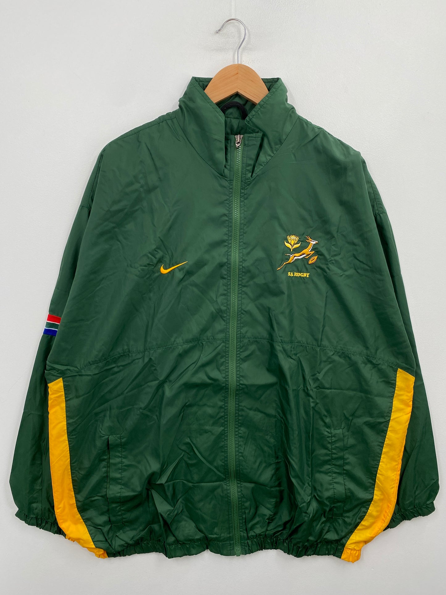 90's NIKE Size L Vintage Nylon Zip-up Jacket / G5992N