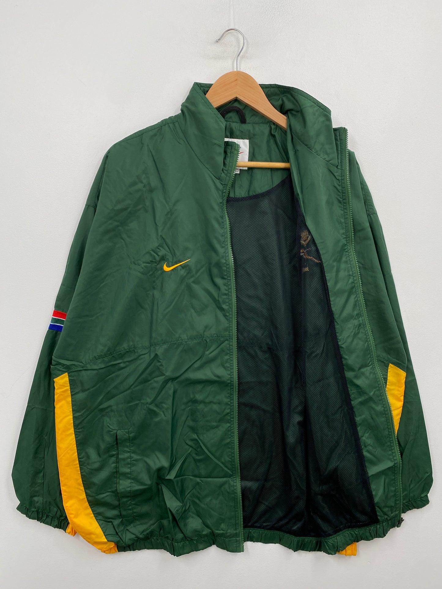 90's NIKE Size L Vintage Nylon Zip-up Jacket / G5992N