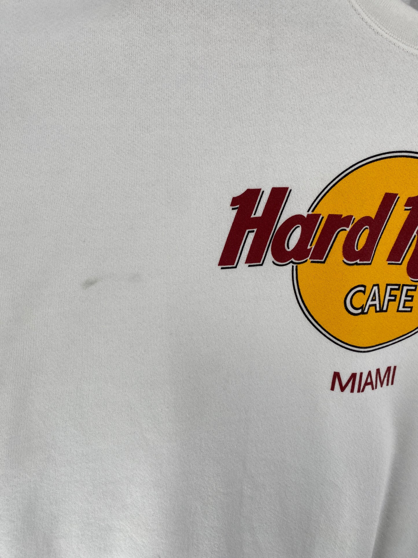 90's HARD ROCK CAFE MIAMI Made in USA Size XL Vintage Sweat-Shirt / G6013S
