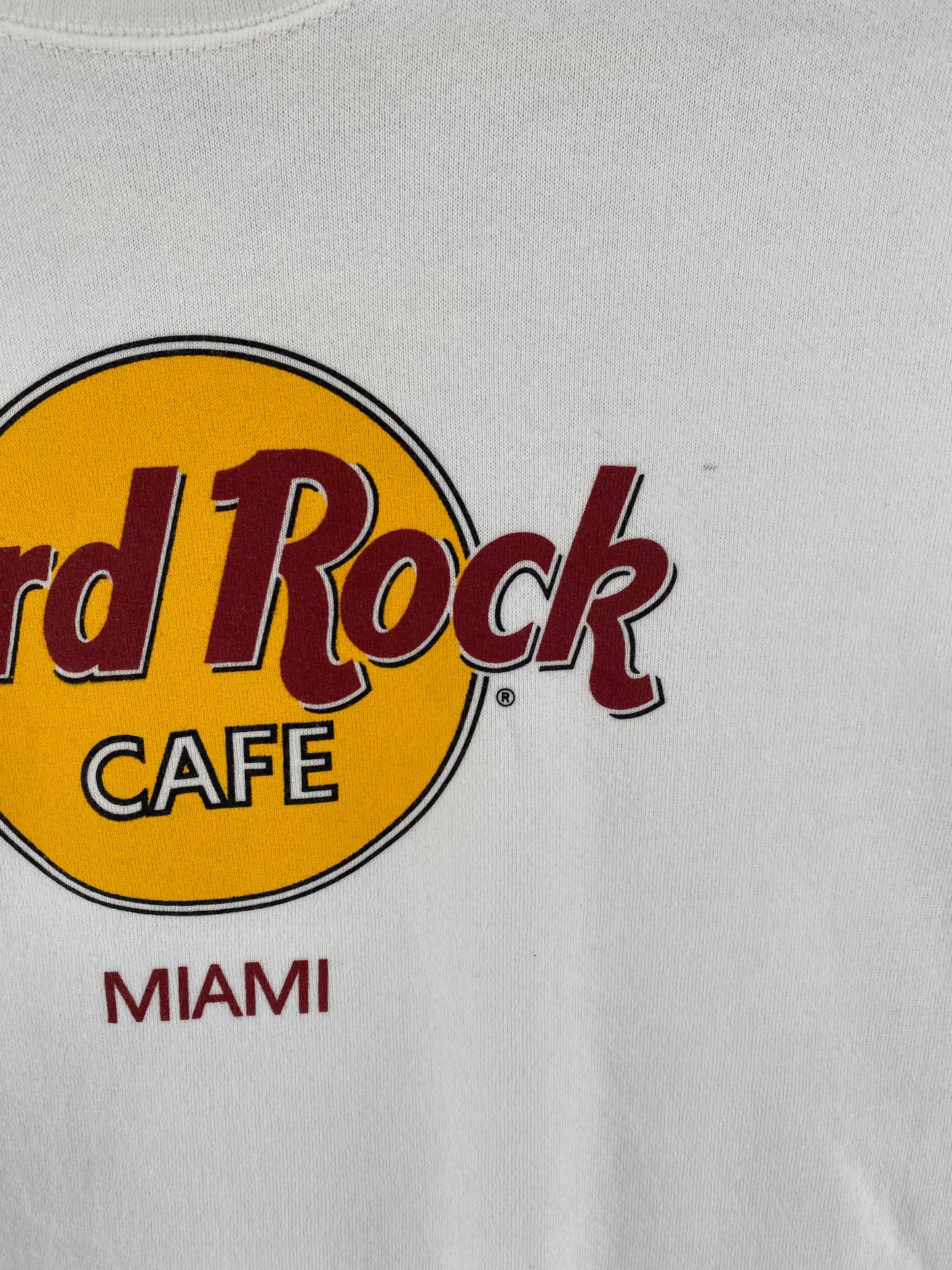 90's HARD ROCK CAFE MIAMI Made in USA Size XL Vintage Sweat-Shirt / G6013S