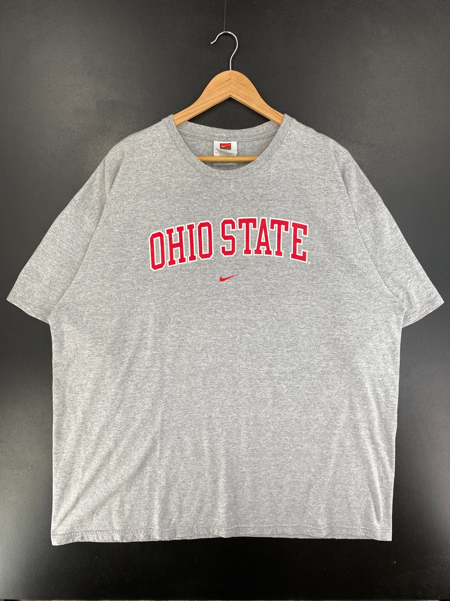 00' NIKE x OHIO STATE Size XXL Vintage College T-shirt / G2118T