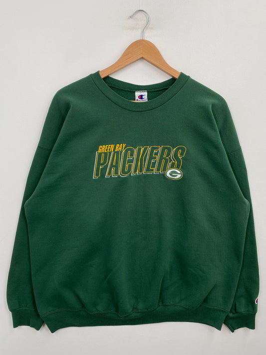 00’ GREEN BAY PACKERS Size XL Vintage NFL Sweatshirt / G6057S