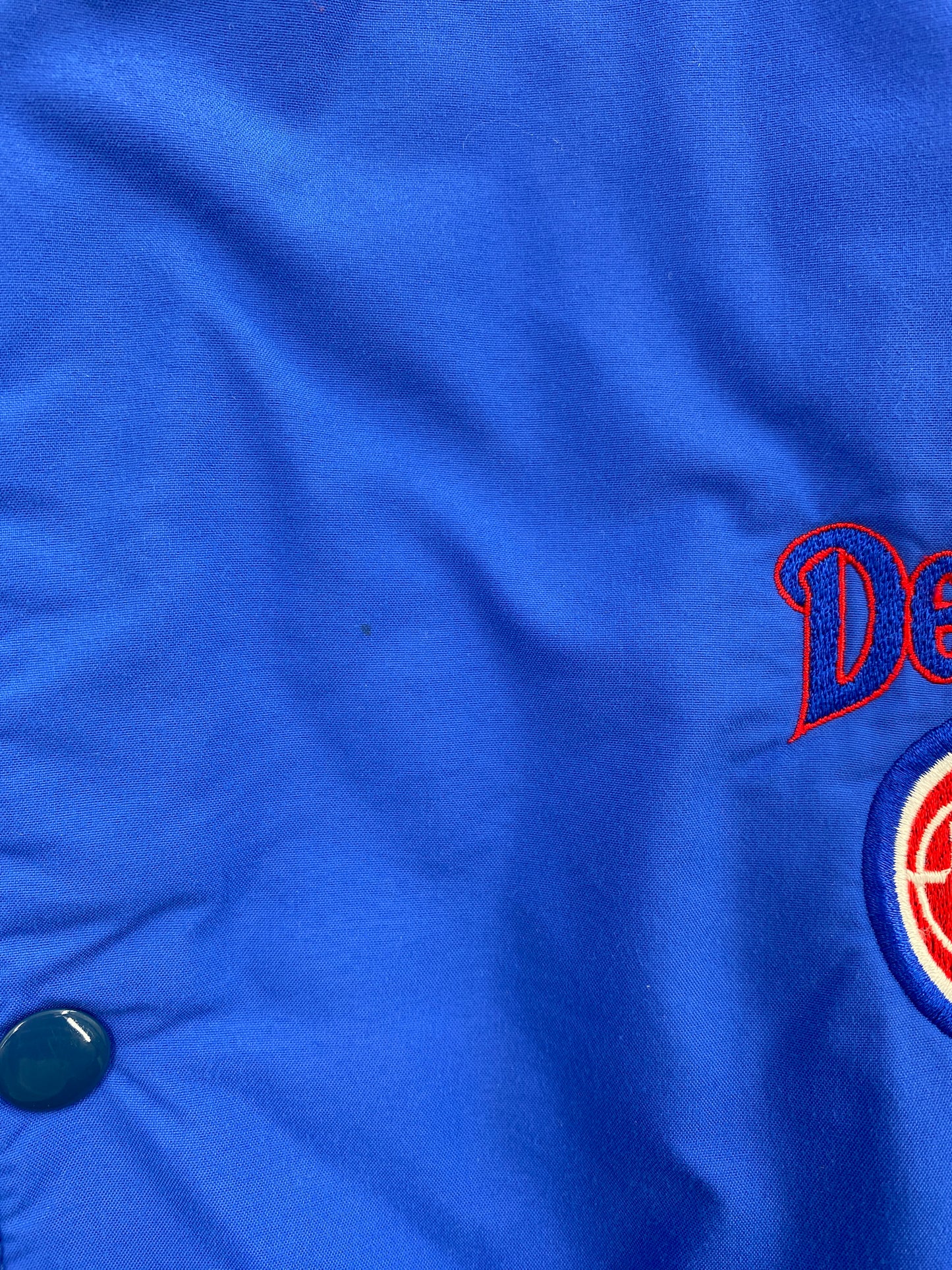 90's DETROIT PISTONS Made in USA Size M Vintage NFL Nylon Jacket / G6064N