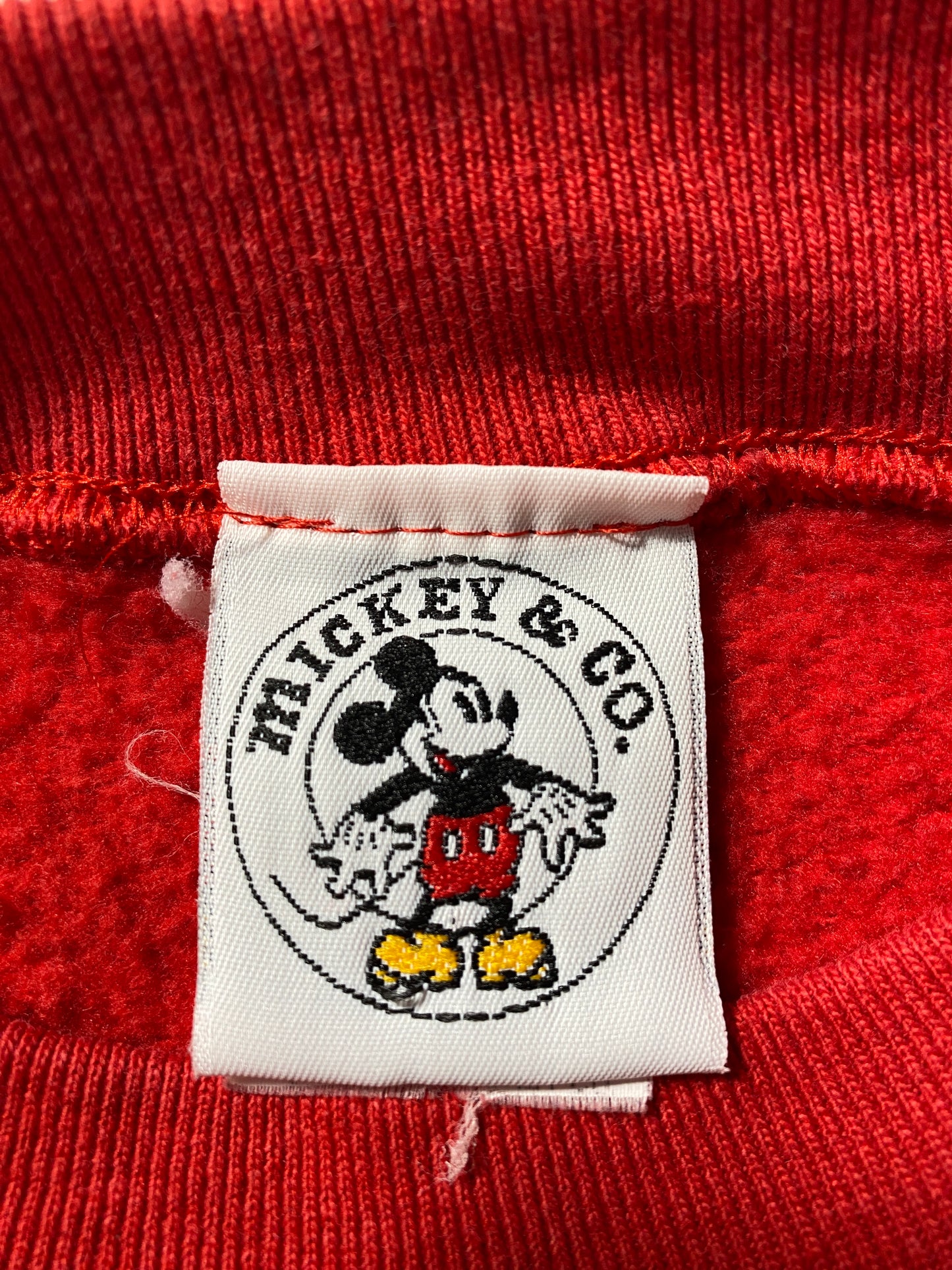 90's MICKEY Made in USA Size L Vintage DISNEY Sweat-shirt / F8854S