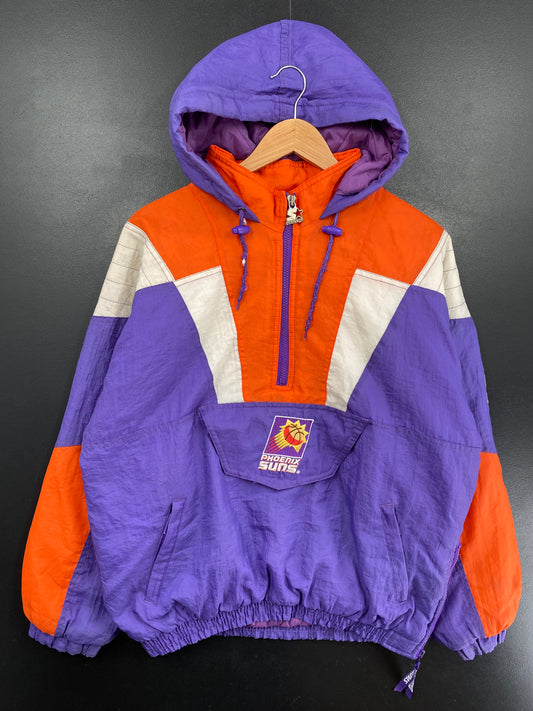 90’s STARTER x PHOENIX SUNS Size Boys L NBA Padded Nylon Jacket / G6075N