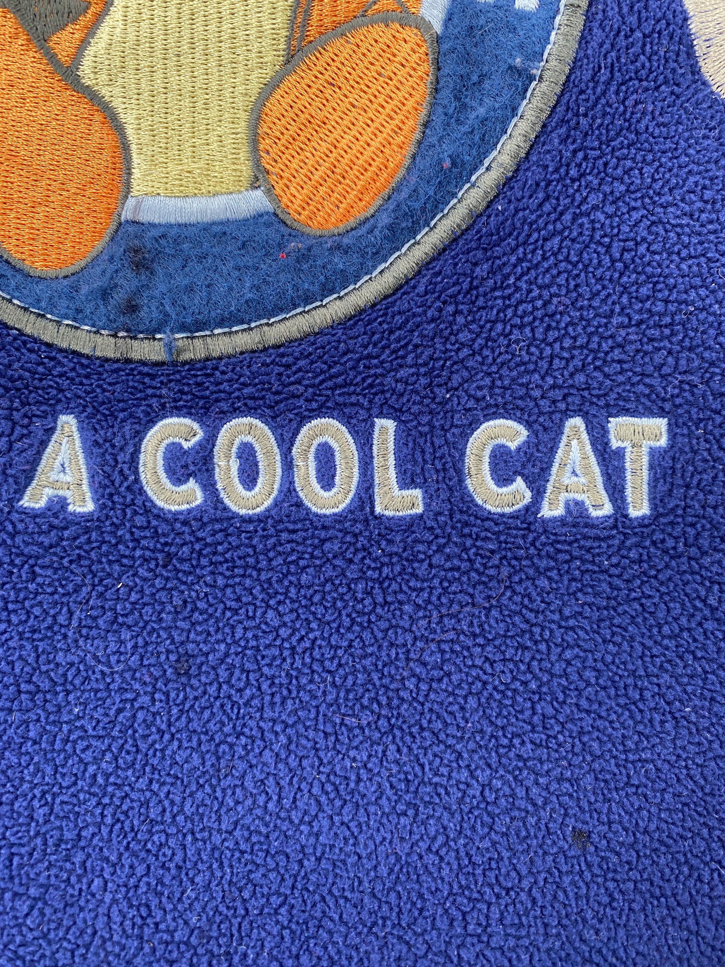 90's TIGGER Made in USA Size M Vintage DISNEY Fleece-shirt / F8850F