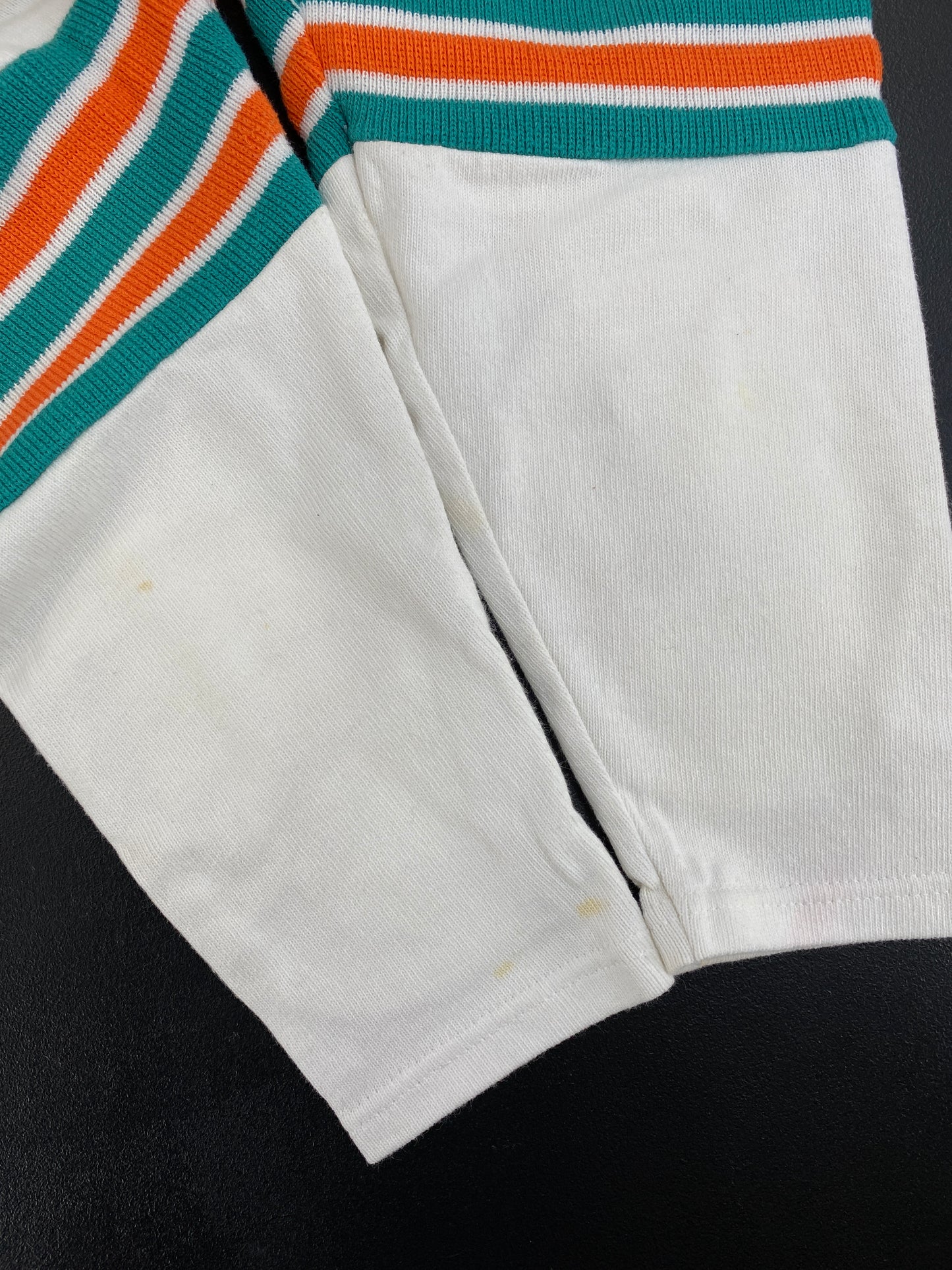 90’s Champion x MIAMI DOLPHINS Made in USA Size L Vintage NFL Cotton Game-Shirt / G2239S