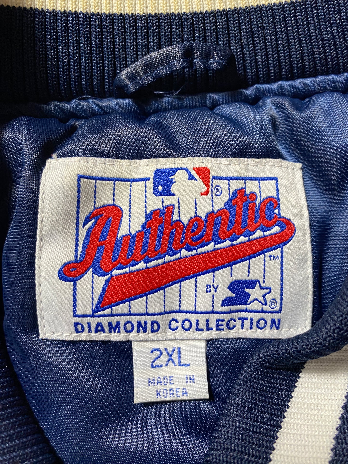 90’s STARTERxNEW YORK YANKEES Size XXL Padded Nylon Jacket / F8874N