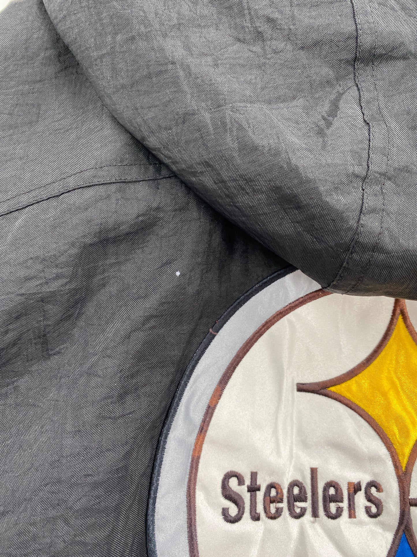 90’s STARTER x PITTSBURGH STEELERS  Size XL NFL Padded Nylon Jacket / G6077N