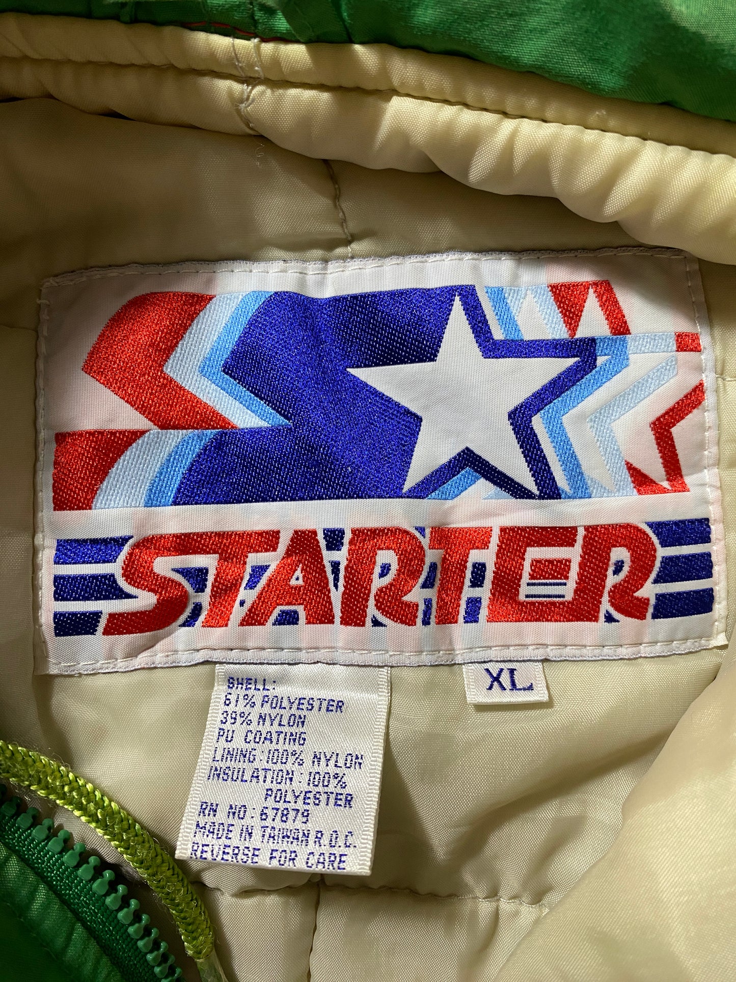 Early 90’s STARTER x PHILADELPHIA EAGLES Size XL NFL Padded Nylon Jacket / G6078N