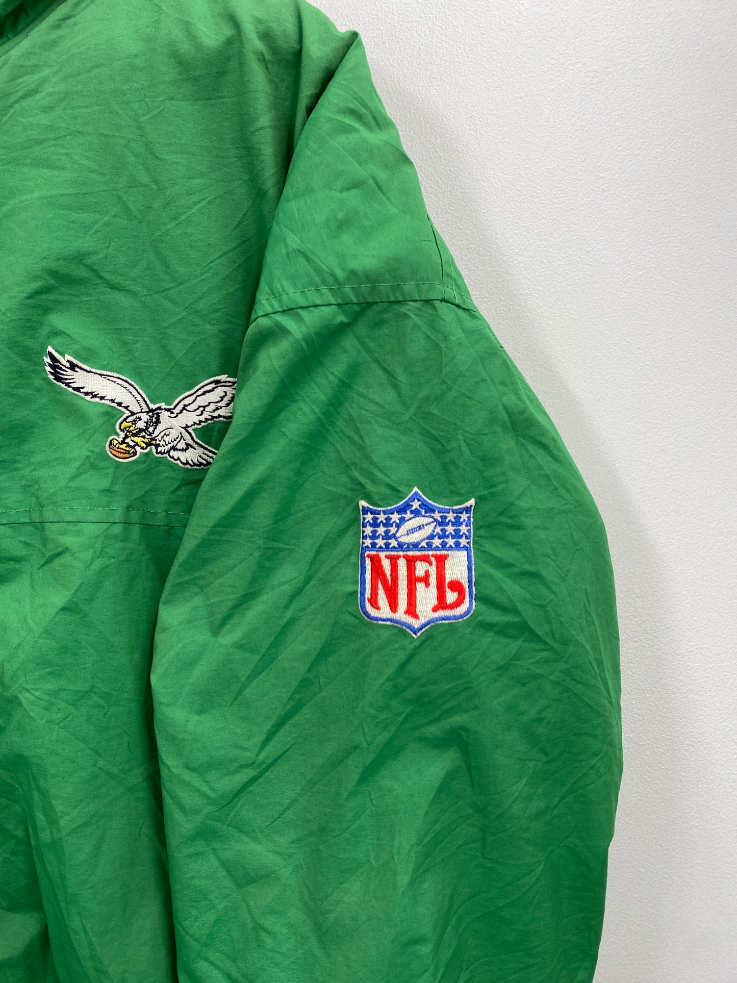 Early 90’s STARTER x PHILADELPHIA EAGLES Size XL NFL Padded Nylon Jacket / G6078N