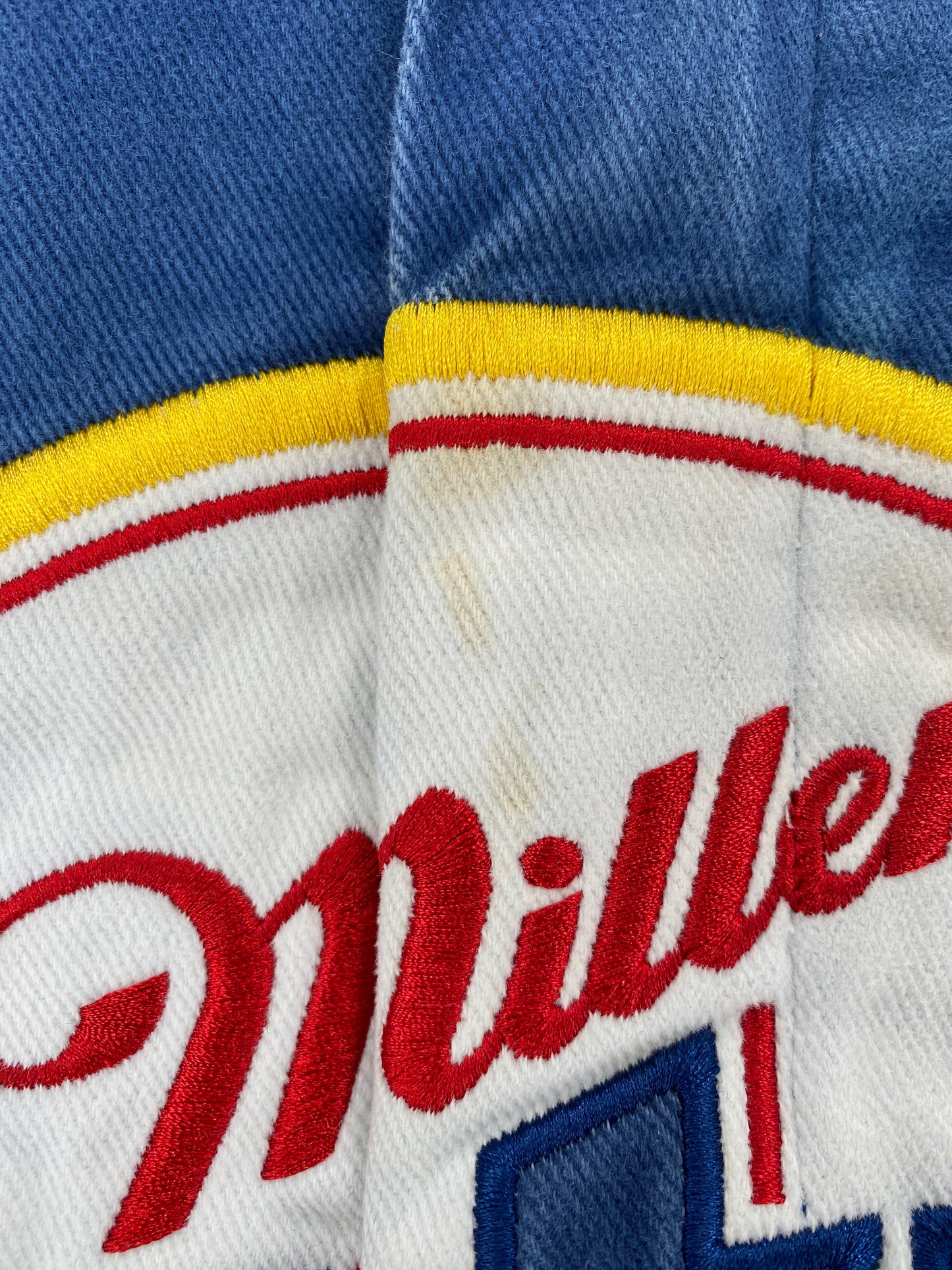 Vintage MILLER LITE Size L Racing Jacket / F8870N