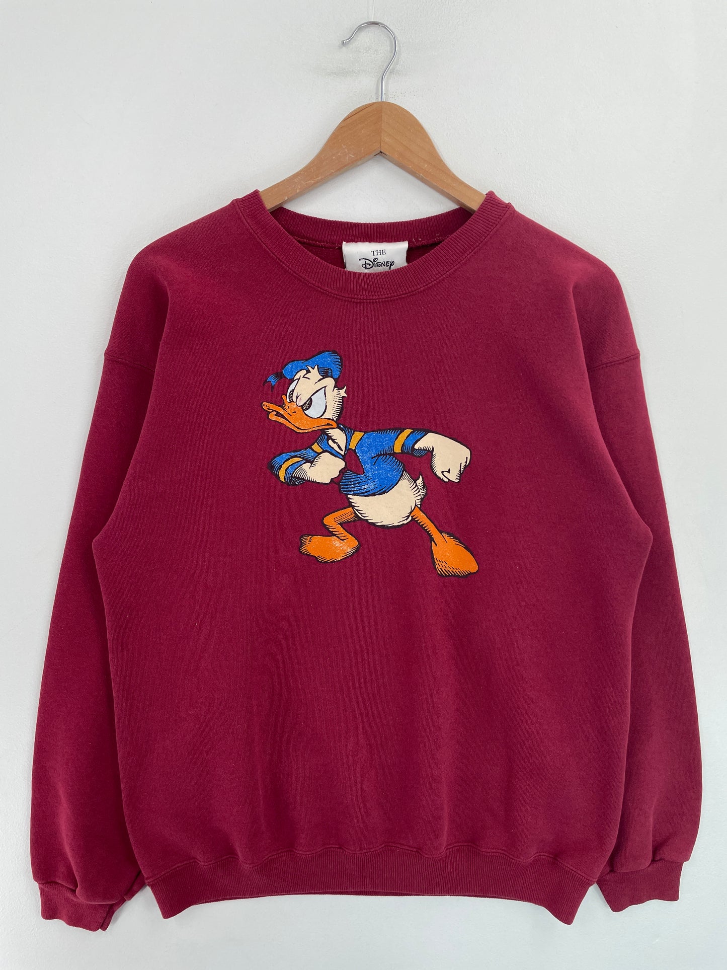 00' DISNEY DONALD DUCK Size Approx.L/XL Vintage Sweat-shirt / G4973S