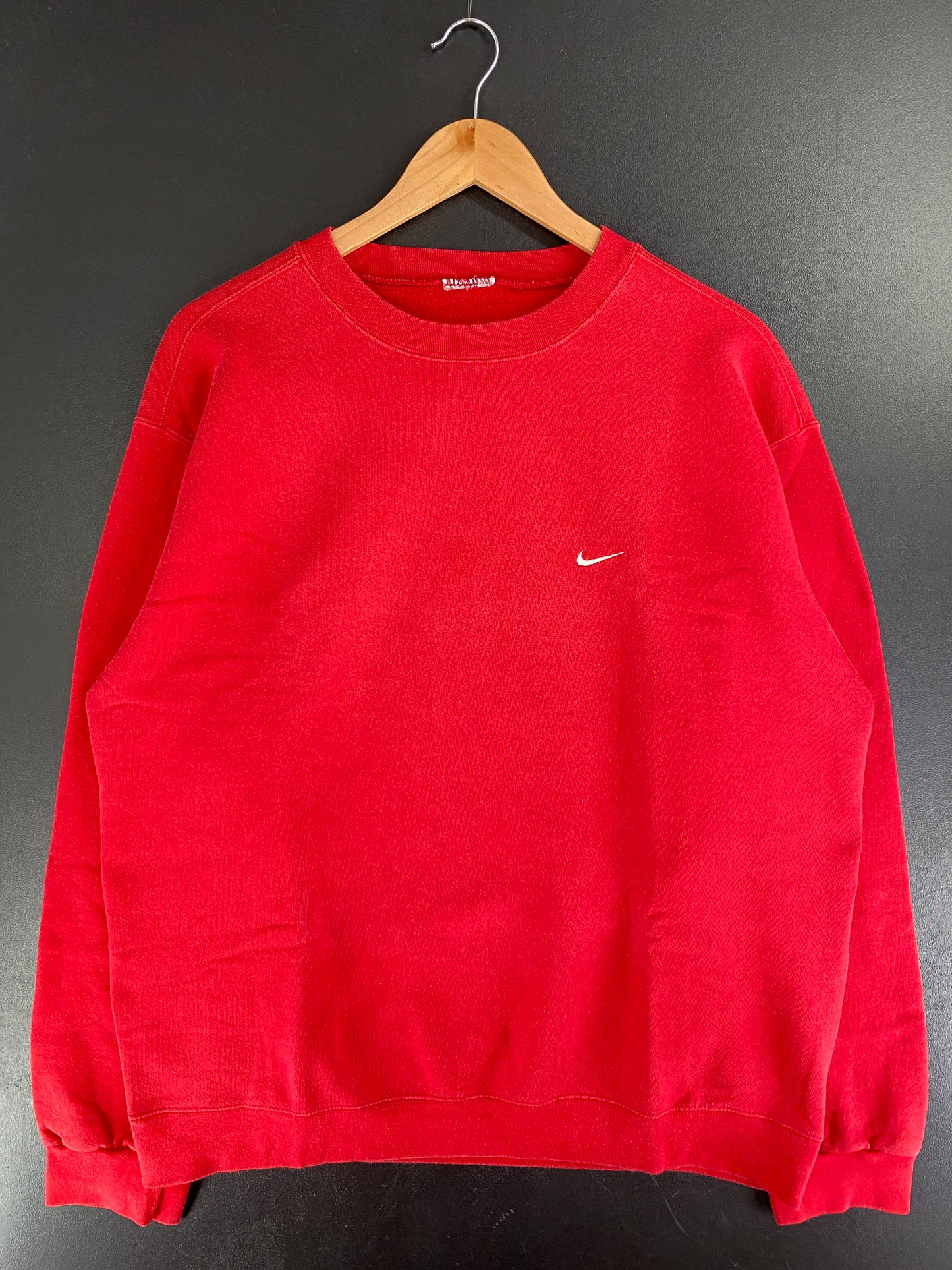 90’s NIKE MINI SWOOSH Size No tag (Approx.XL) Sweat-shirt / F8014S