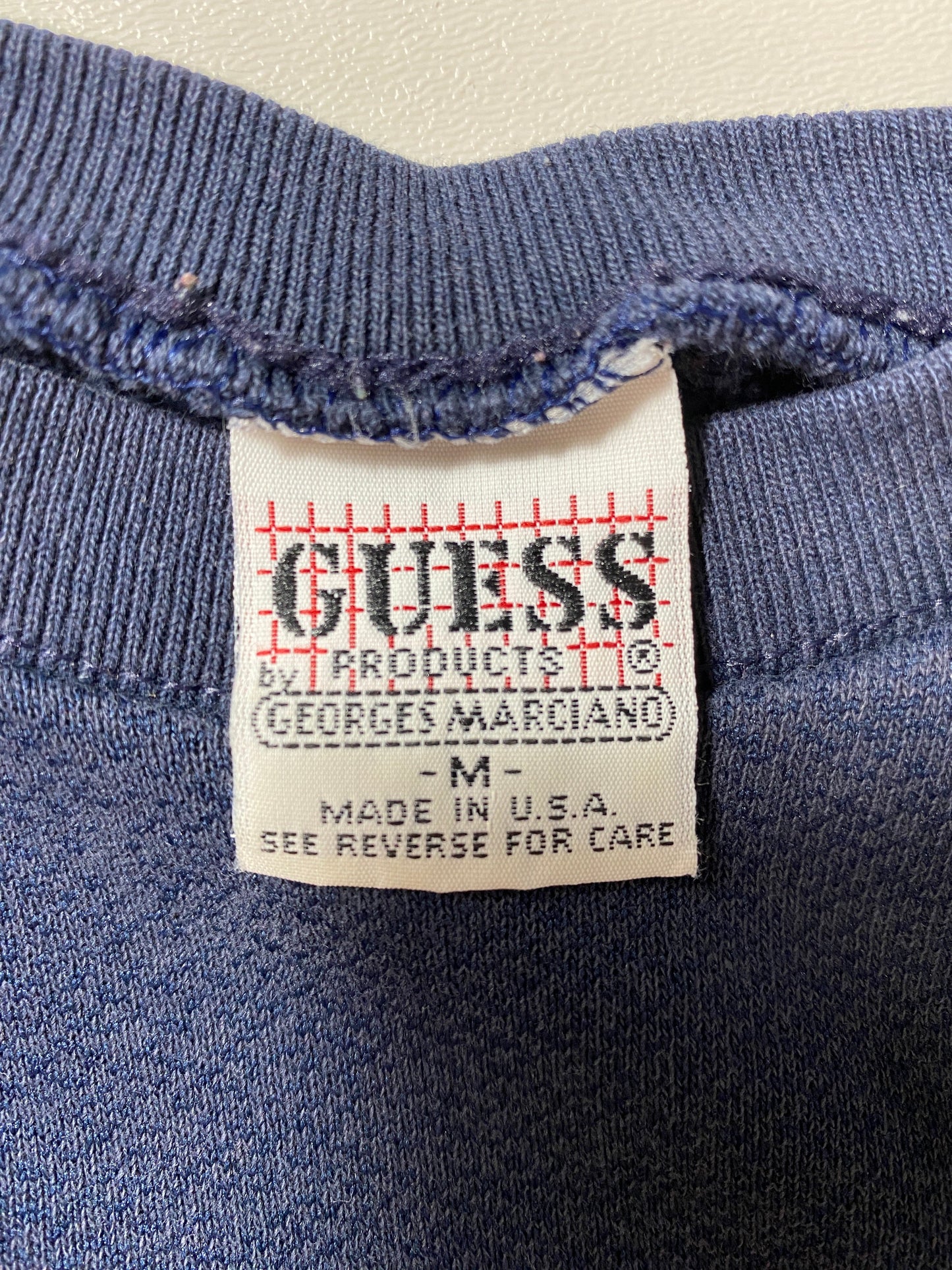 90' GUESS Made in USA Size M Vintage Sweat-Shirt / F8648S