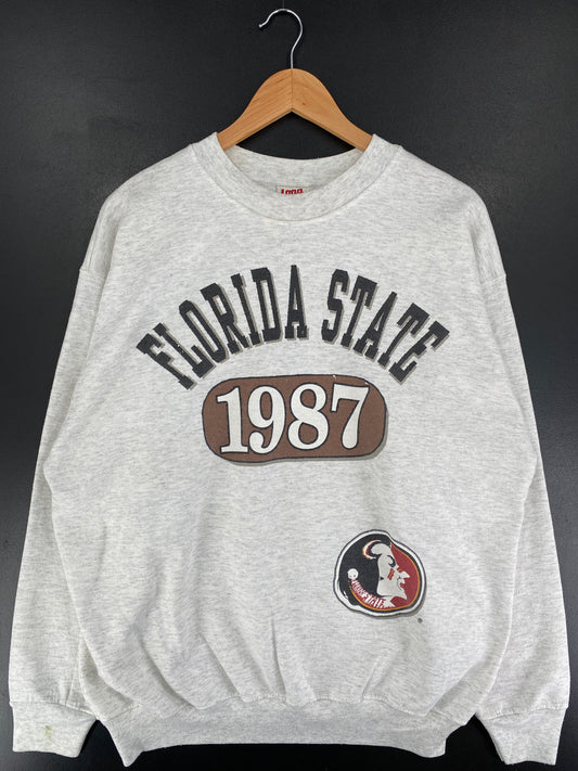 1992 FLORIDA STATE Made in USA Size XL Vintage College Sweat-Shirt / F1032S