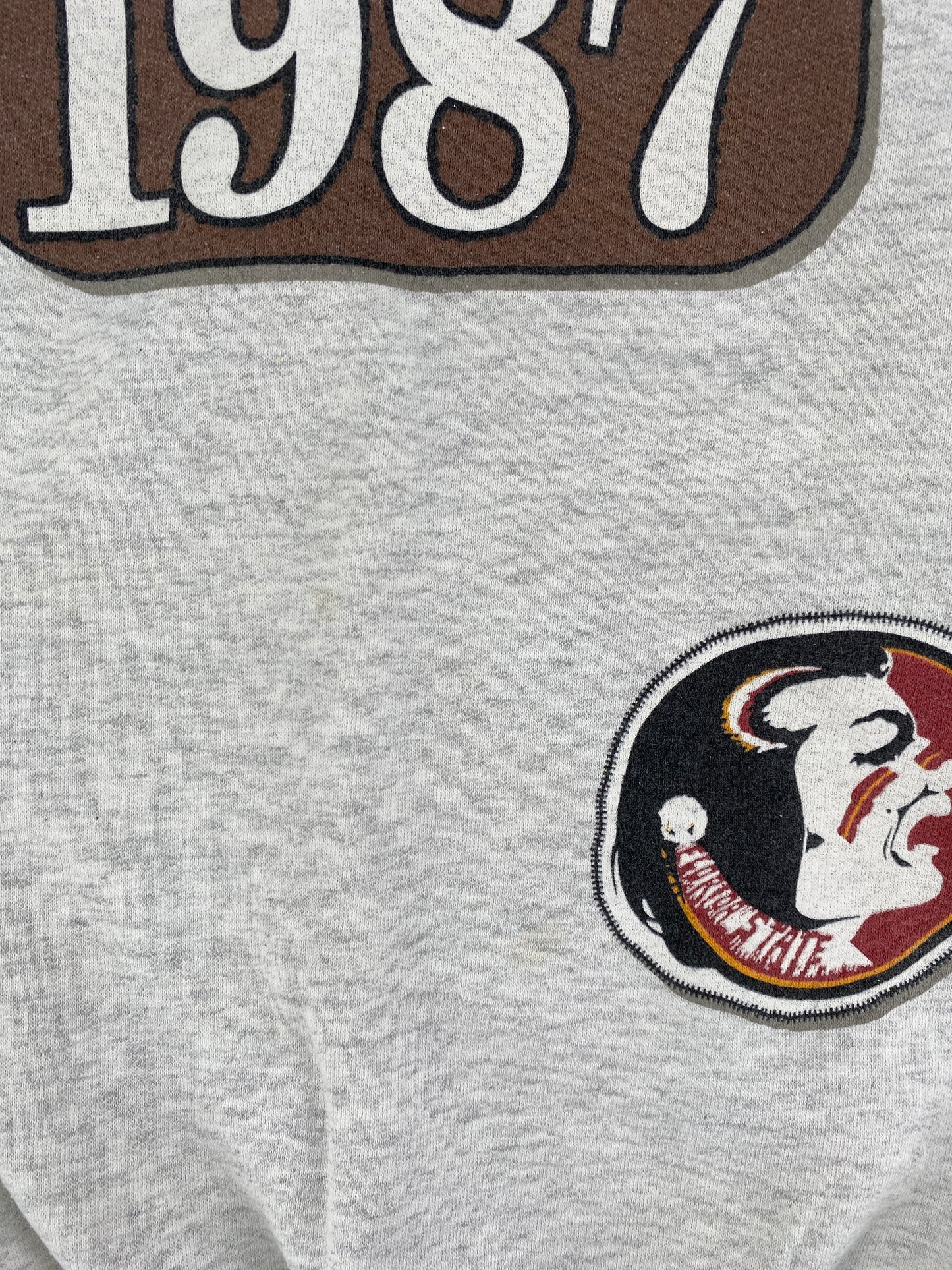 1992 FLORIDA STATE Made in USA Size XL Vintage College Sweat-Shirt / F1032S
