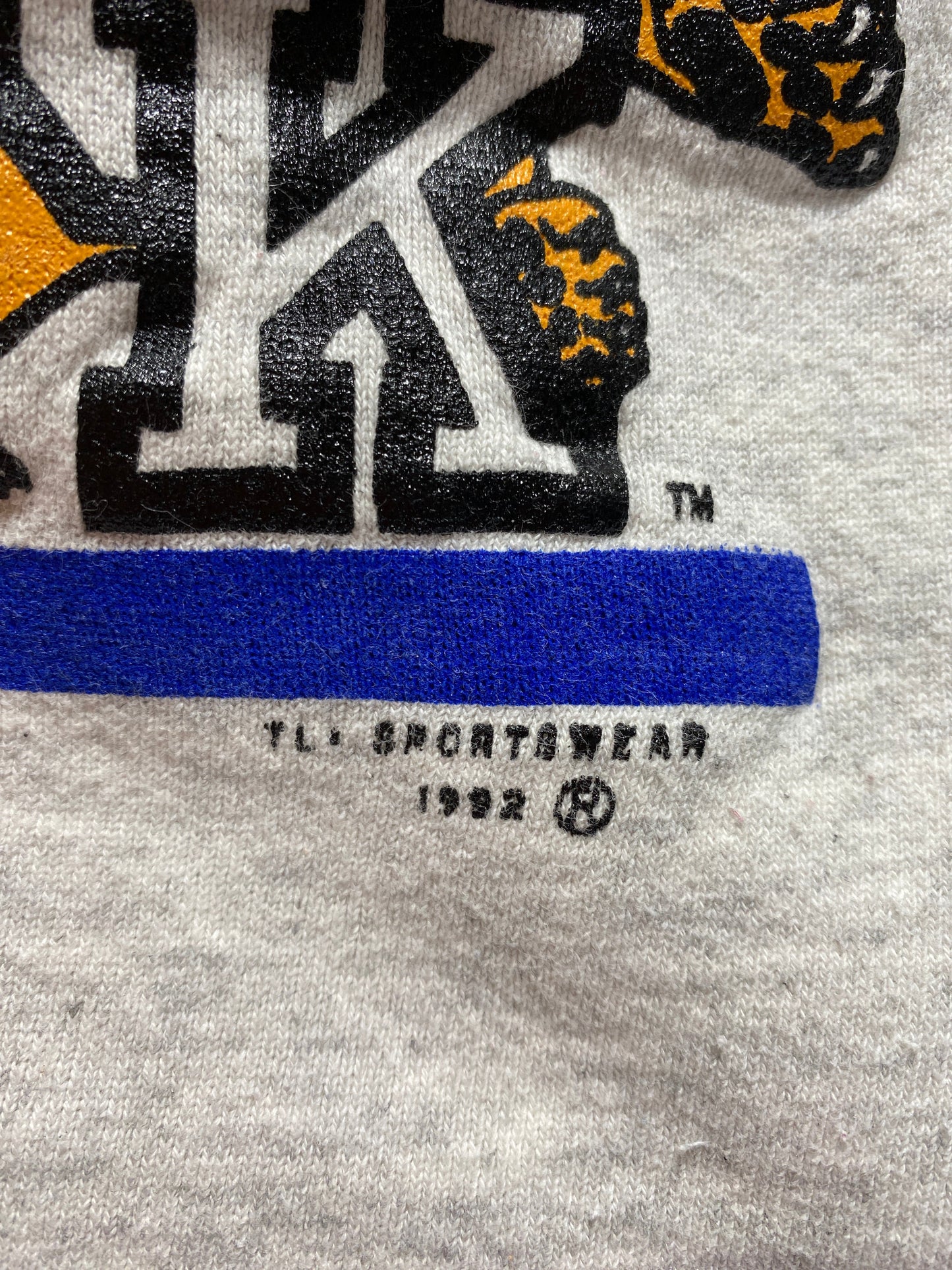 1992 KENTUCKY WILDCATS Size Approx. XL Vintage College Sweat-Shirt / G7263S