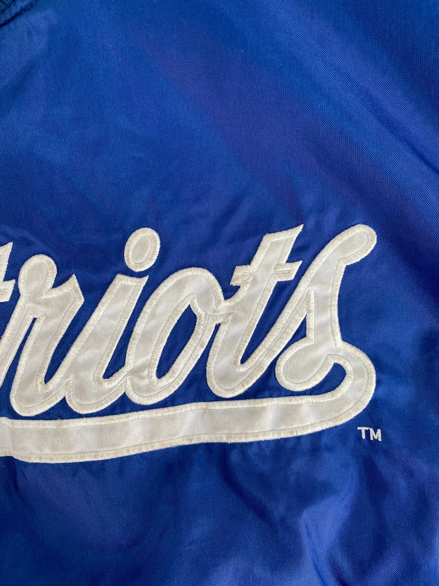 90’s STARTER x NEW ENGLAND PATRIOTS Size XL NFL Nylon Jacket / F9282N