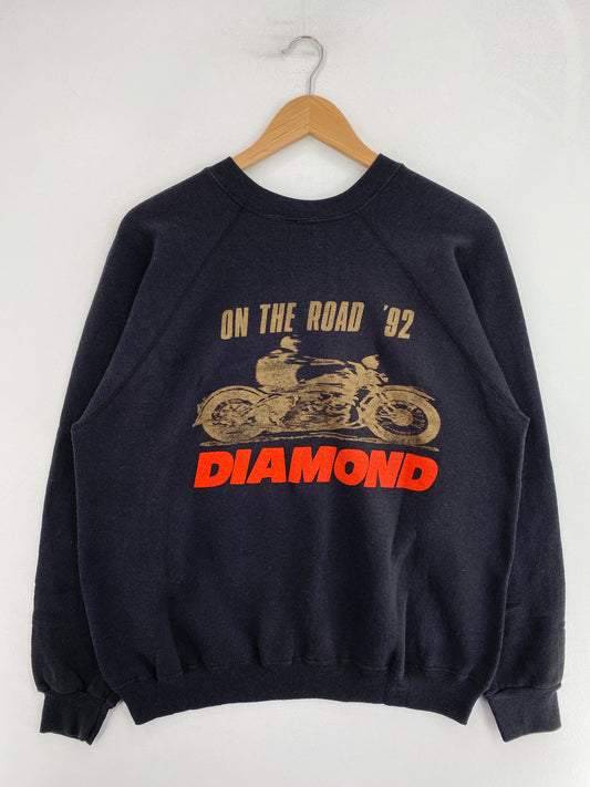 1992 DIAMOND Made in USA Size XL Vintage Sweat-shirt / G6525S