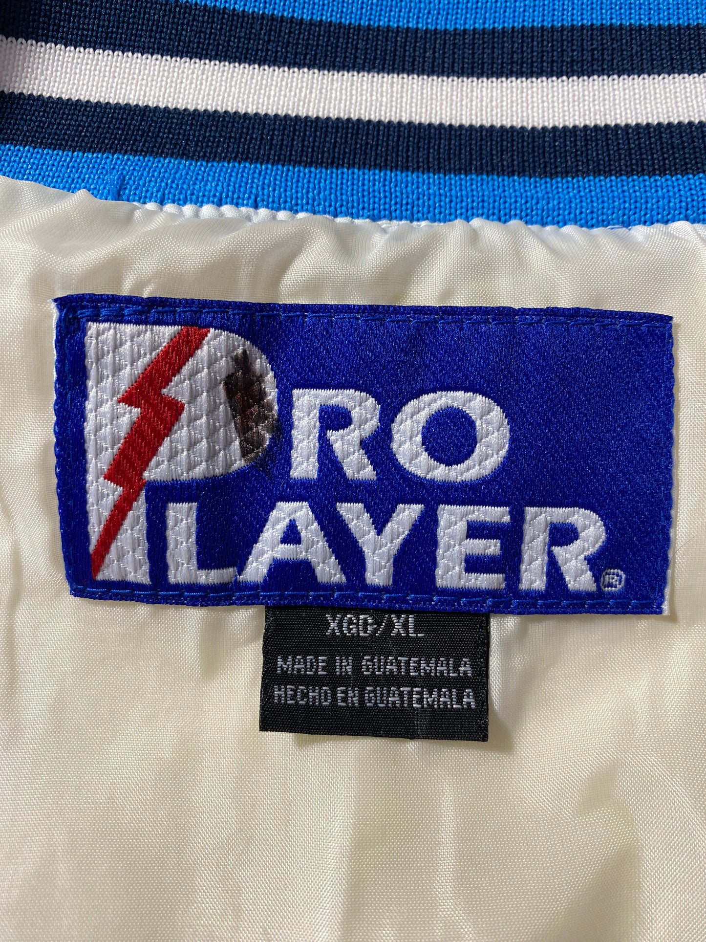 90’s PRO PLAYER x NORTH CAROLINA Size XL College Nylon Jacket / G4409N