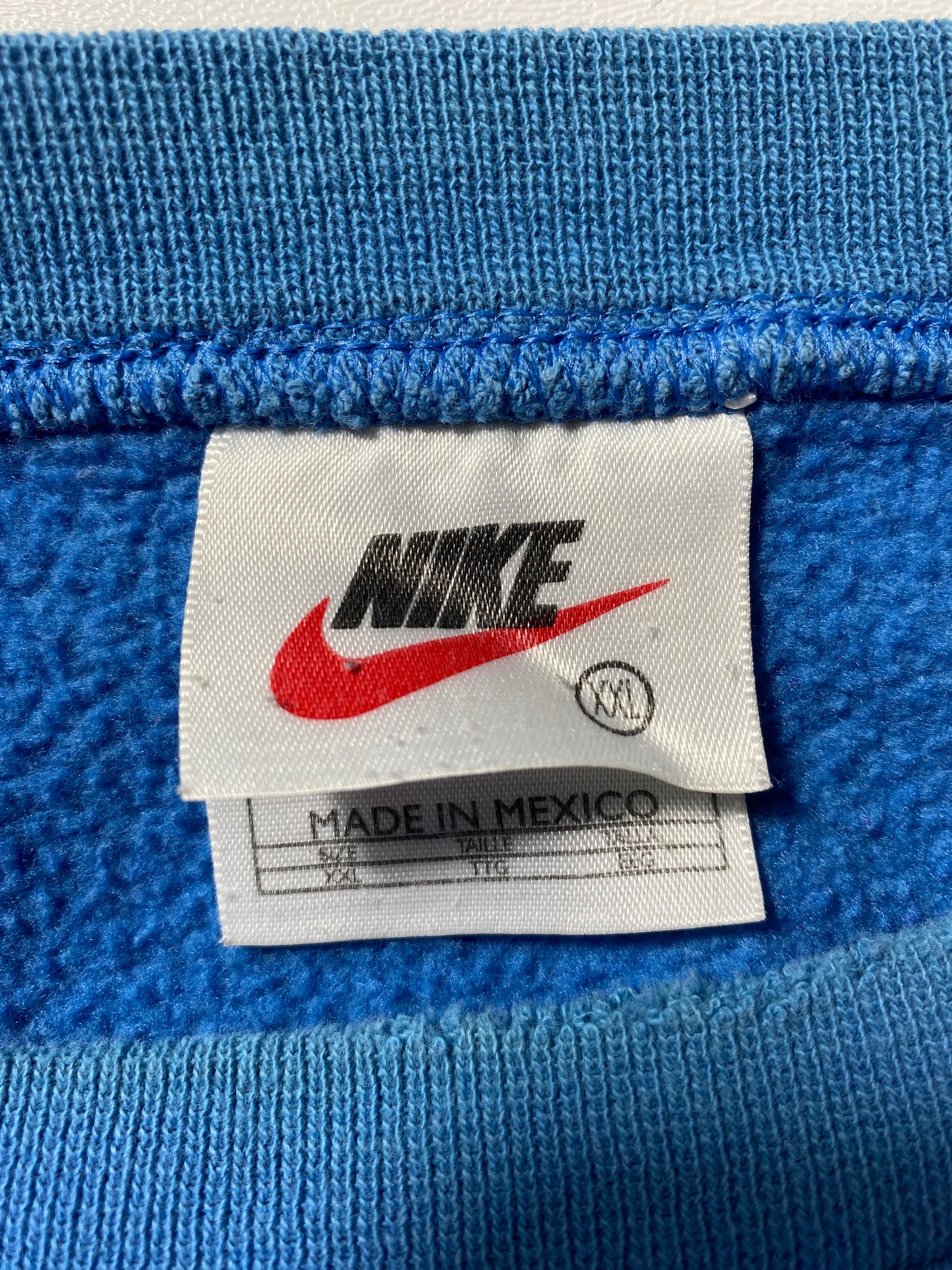 90’s NIKE MINI SWOOSH Size XXL Sweat-Shirt / G7110S
