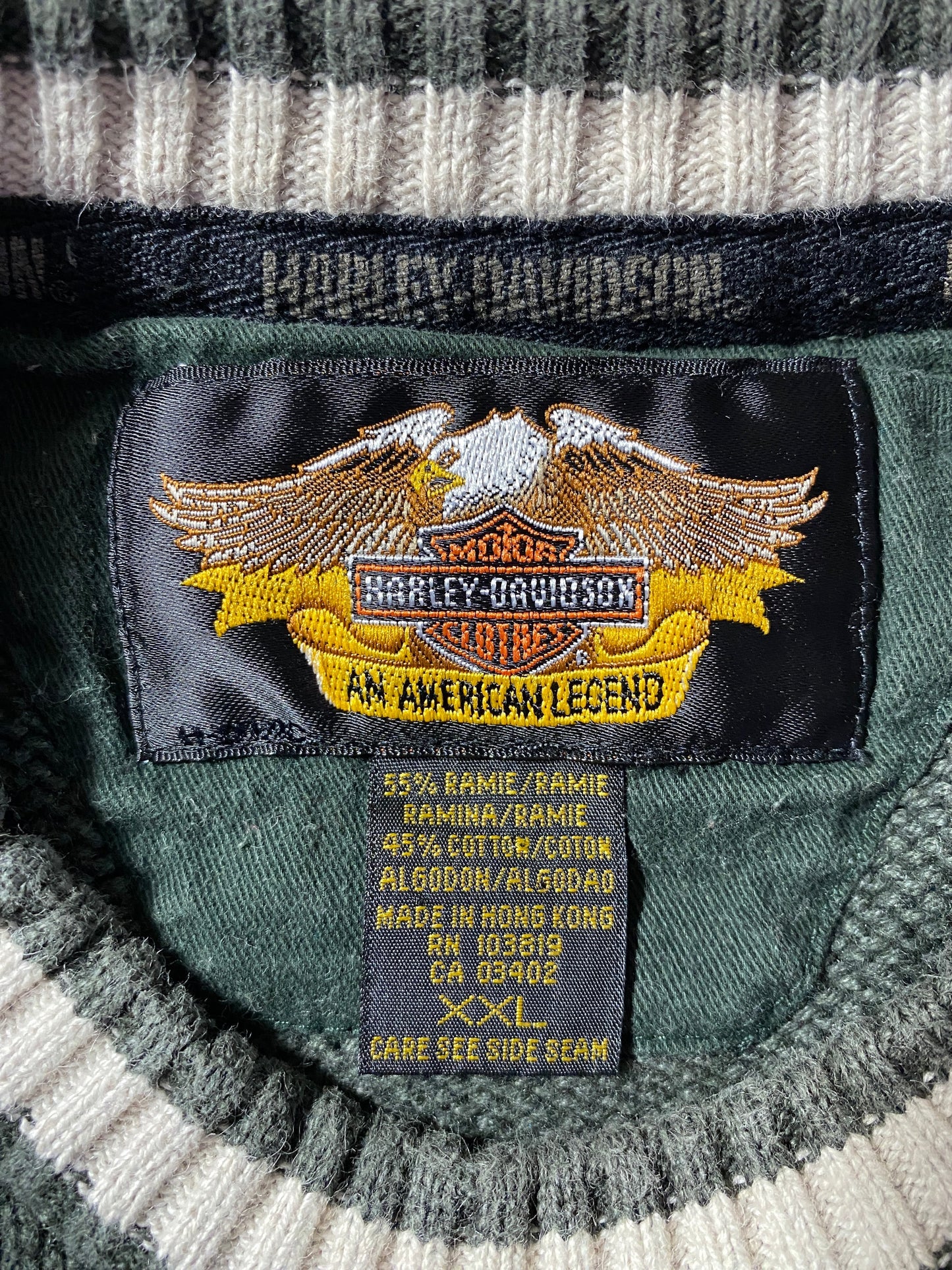 Vintage HARLEY-DAVIDSON Size XXL Knitwear / F9027K