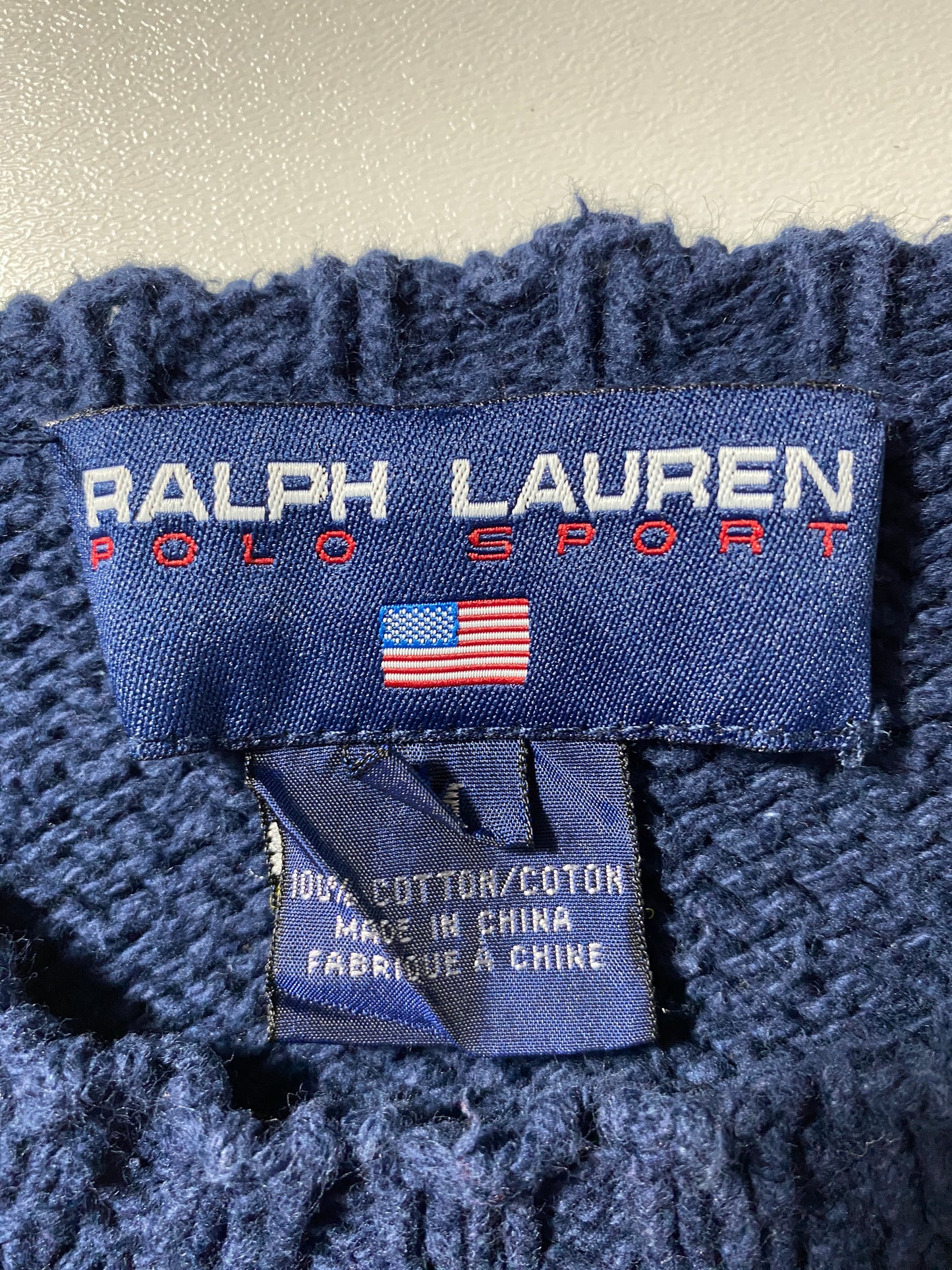 90’s POLO RALPH LAUREN  Size M Knitwear / F9019K