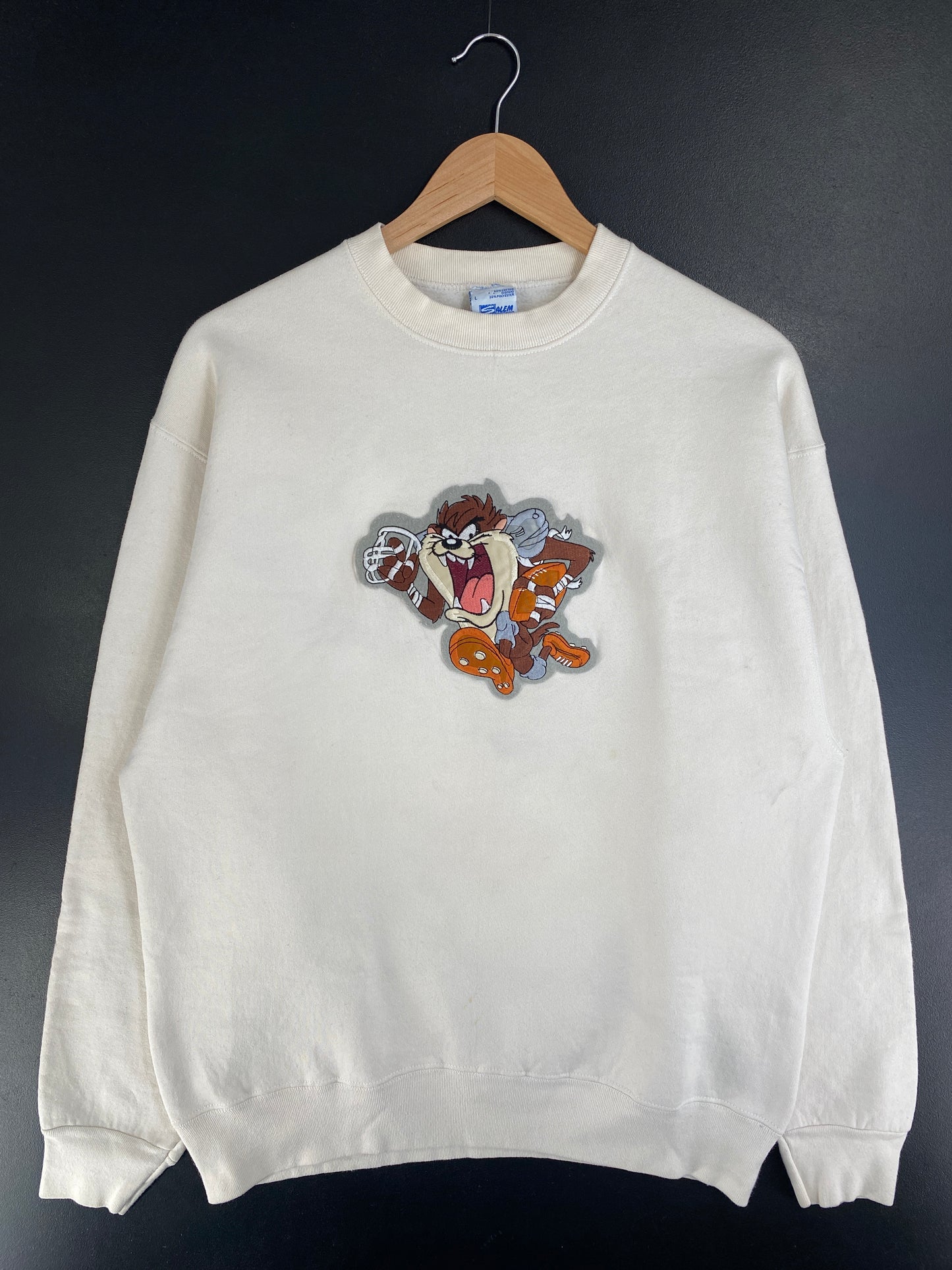 90's SALEM x LOONEY TUNES TAZ Made in USA Size L Vintage Sweat-shirt / G6823S