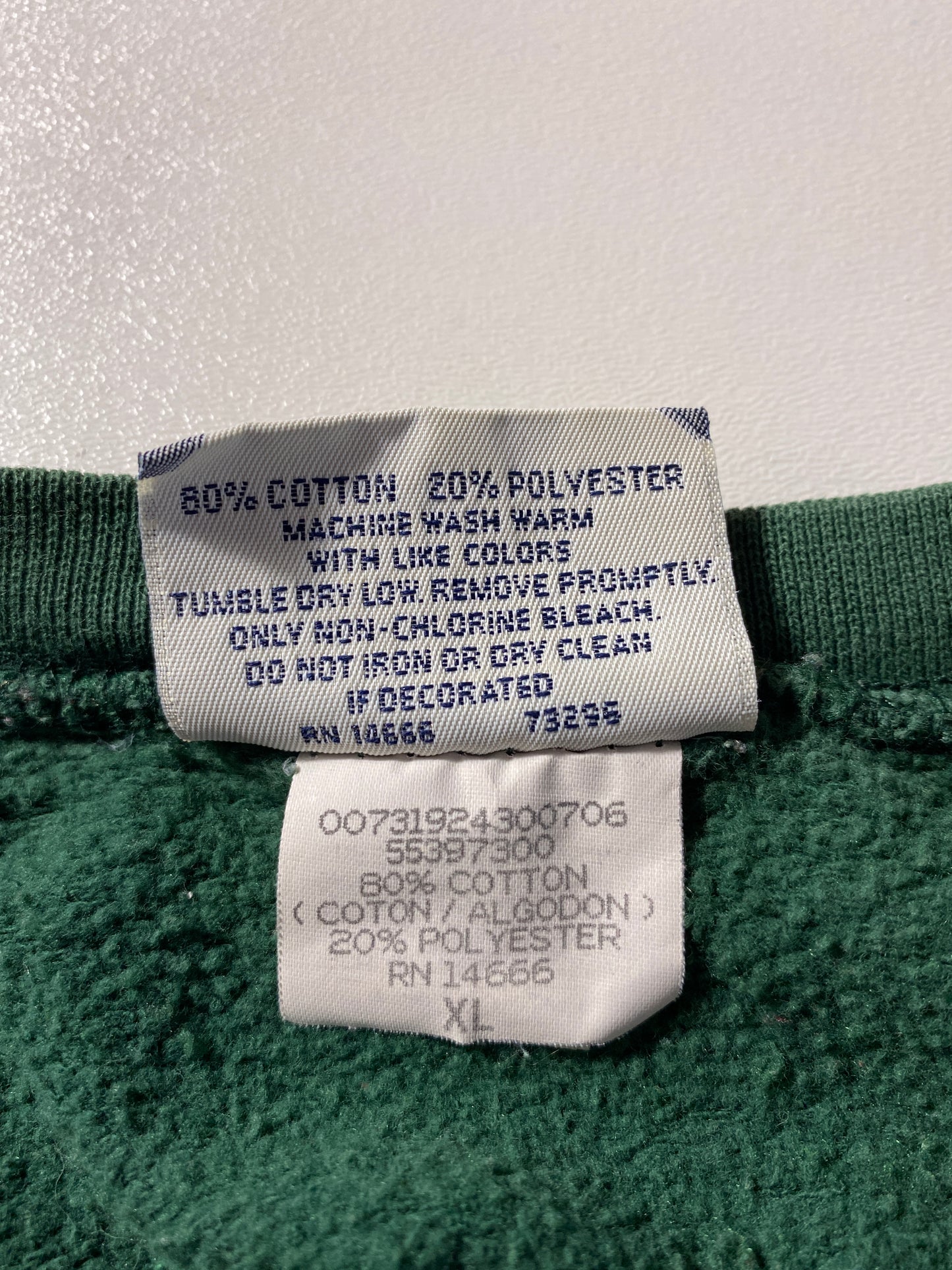 90’s GREEN BAY PACKERS Size XL NFL Sweat-Shirt / F9053S