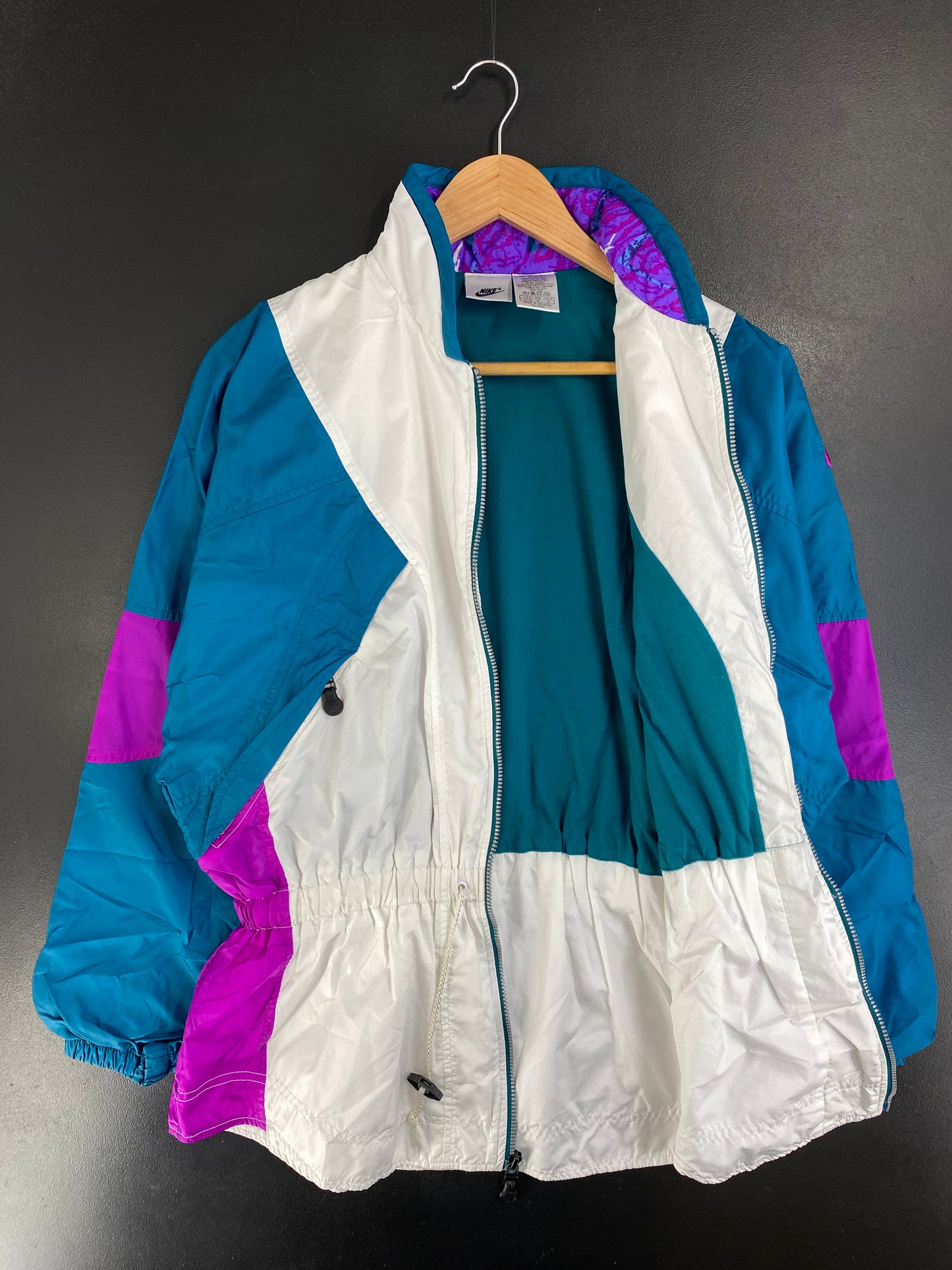 90’s NIKE Size Ladies M Nylon Jacket / G2438N