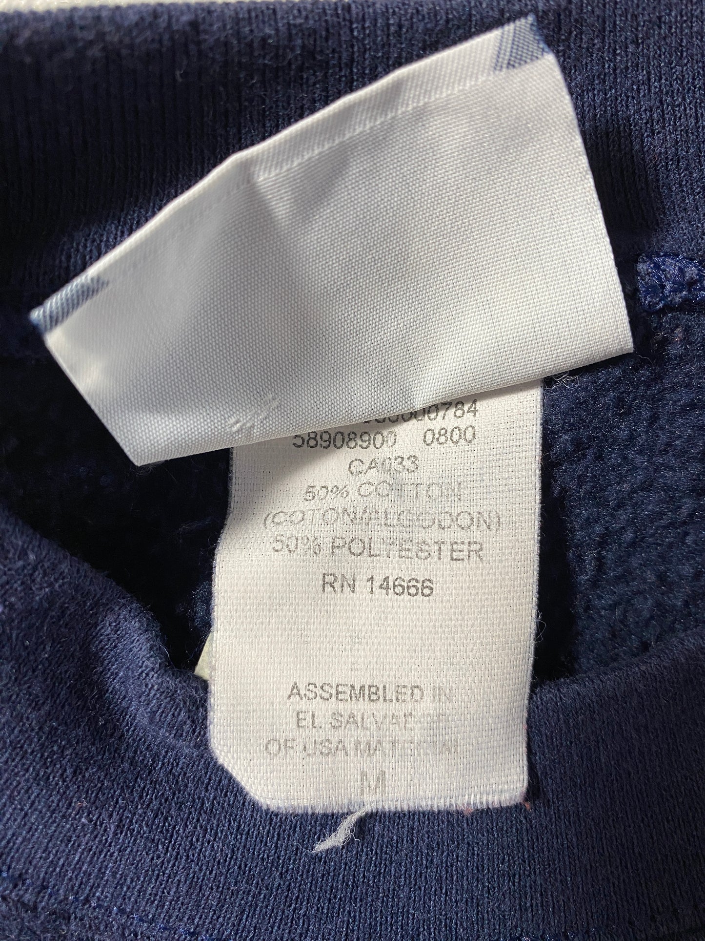 2000 WORLD SERIES NEW YORK YANKEES Size M MLB Sweat-Shirt / G2354S