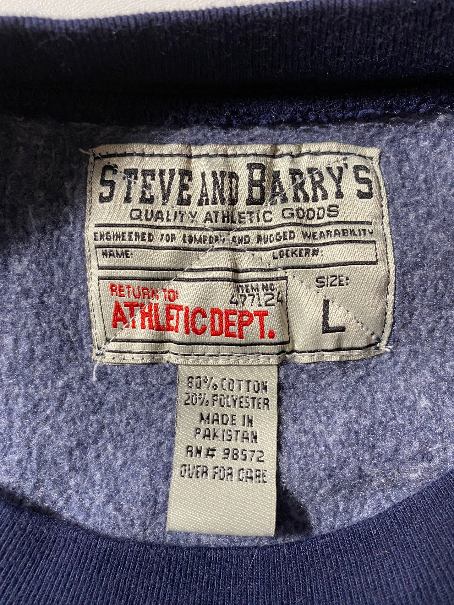 Vintage VIRGINIA Size L College Sweat-Shirt / F9059S