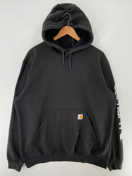 Vintage CARHARTT Size L Hoodie Sweat-Shirt / G5746S