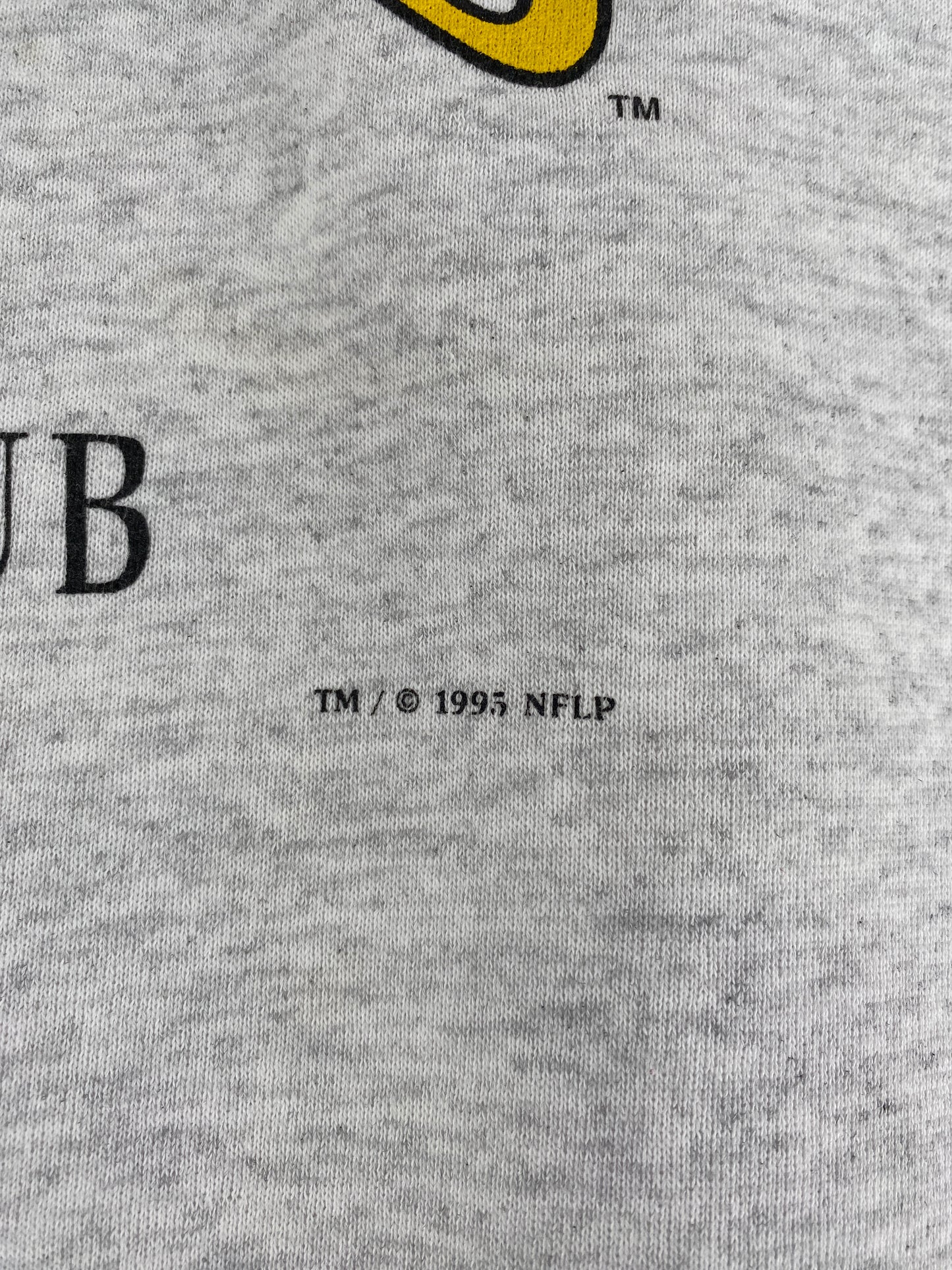 1995 PITTSBURGH STEELERS Size No Tag (Approx.L) Vintage NFL Sweat-shirt / F9077S