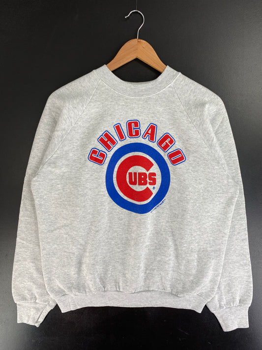 1992 CHICAGO CUBS Made in USA Size L Vintage MLB Sweat-shirt / F8259S