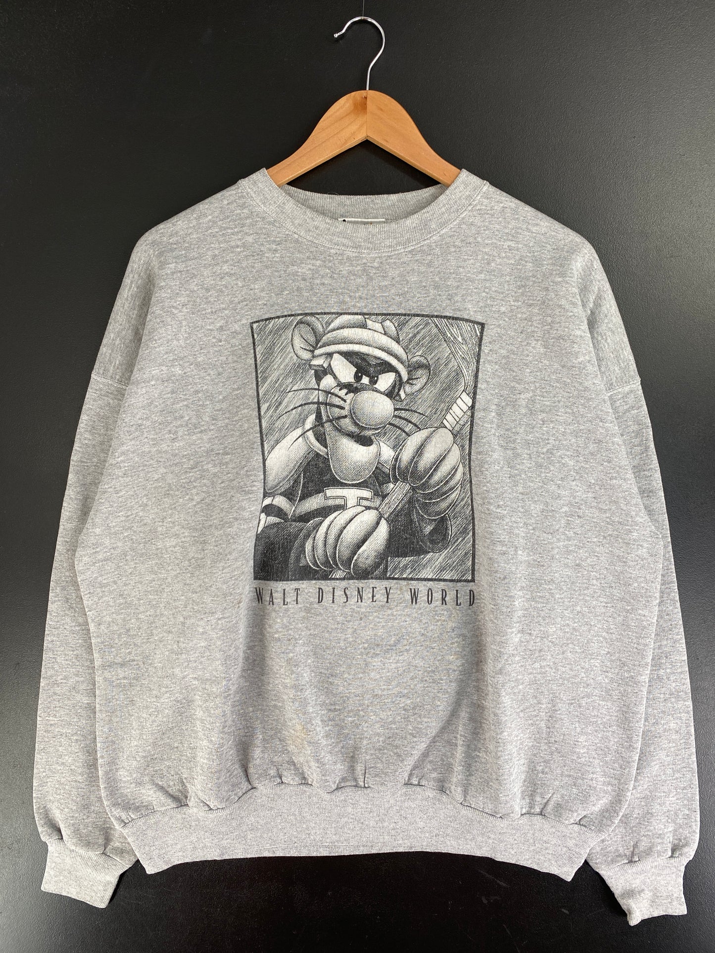 00’ DISNEY TIGGER Made in USA Size XL Vintage Sweat-Shirt / G7094S