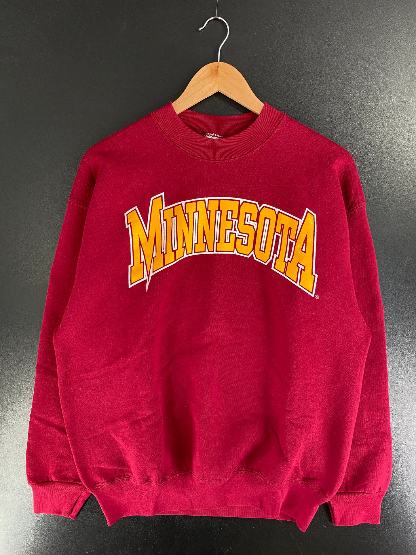 90's MINNESOTA Made in USA Size L Vintage College Sweat-Shirt / G4217S