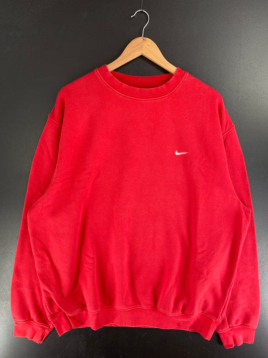 00’ NIKE MINI SWOOSH Size XL Vintage Sweat-Shirt / G4431S